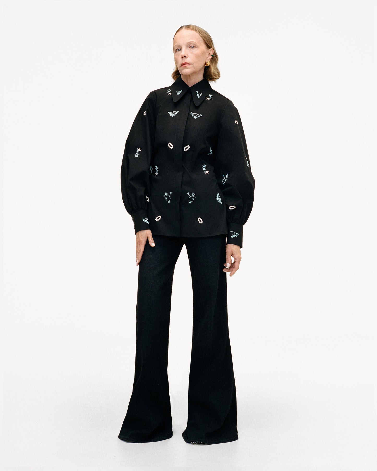 Afiia Embroidered Shirt