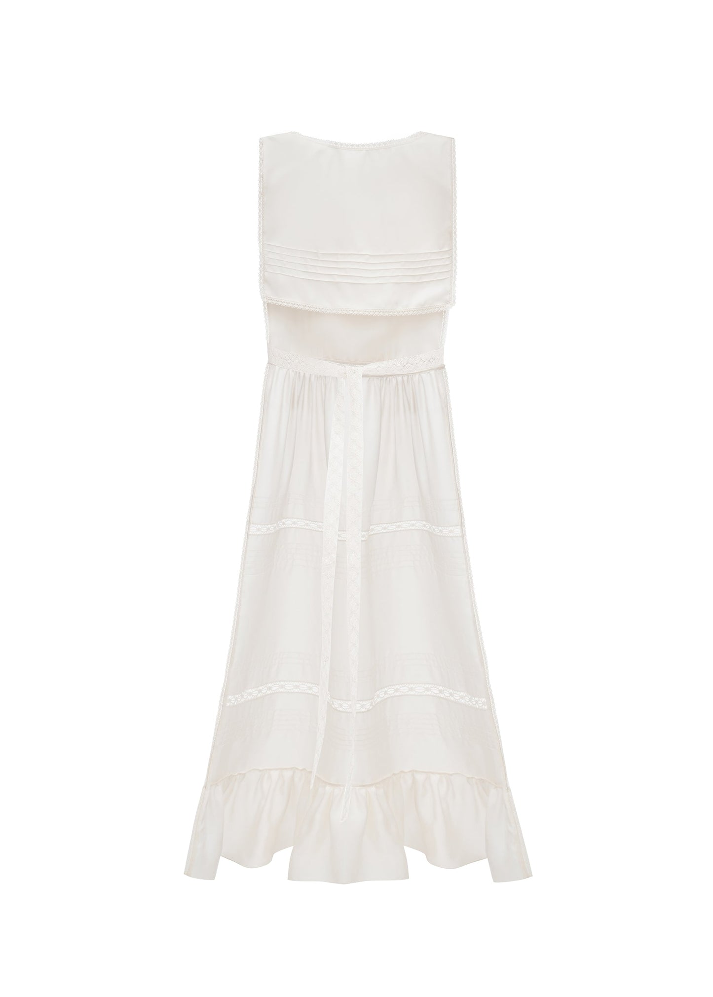 Lace Apron in Milk