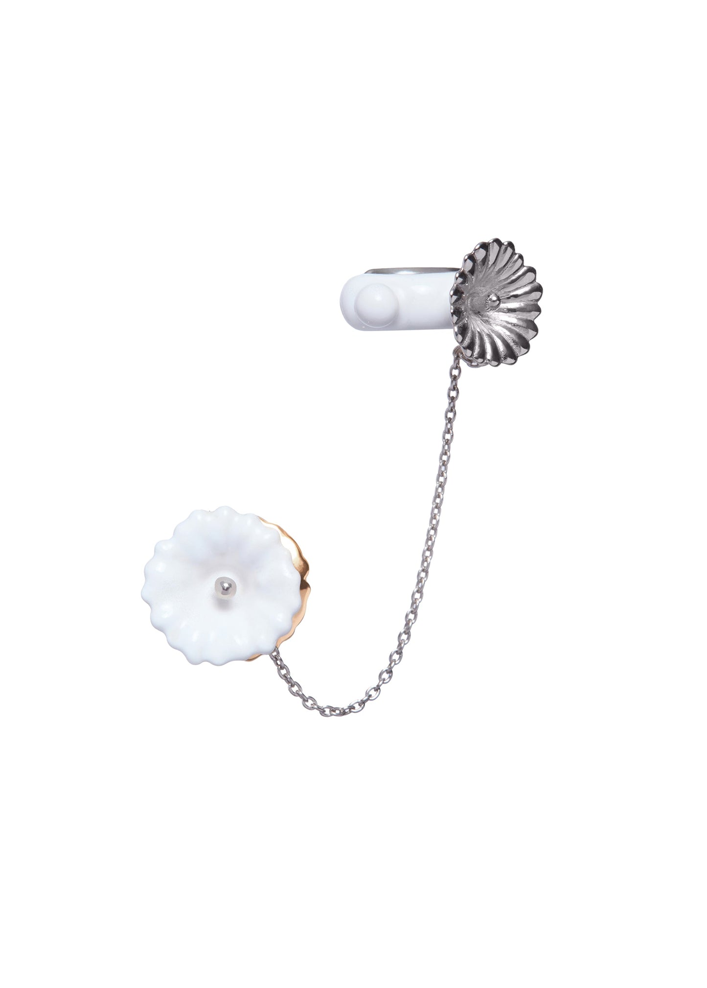 Malva Chain Ear Cuff