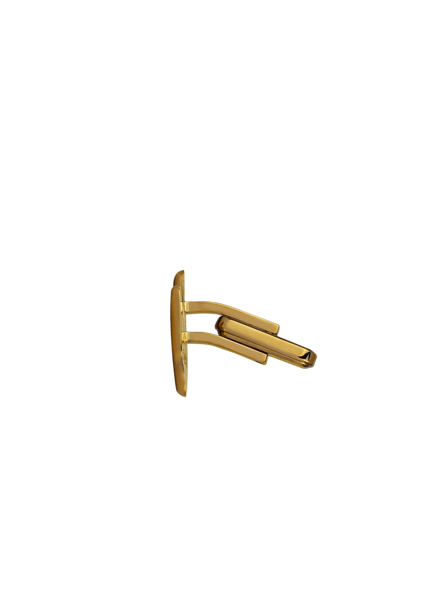 Gold Plated Cufflinks Trident
