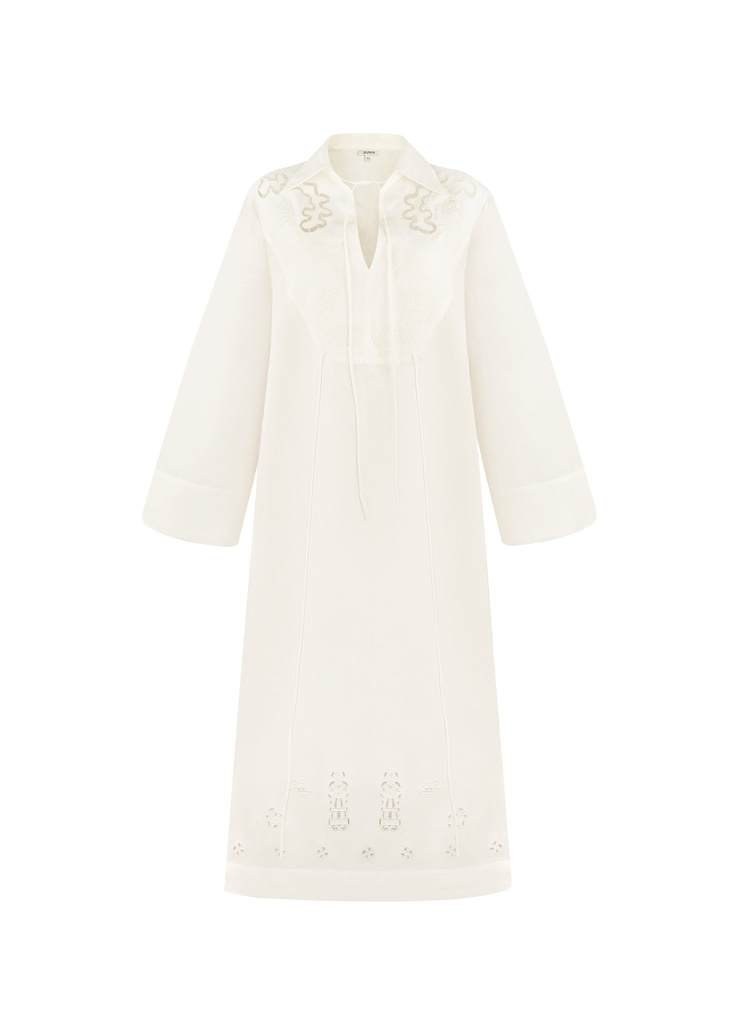 Onysiia Embroidered Linen Dress