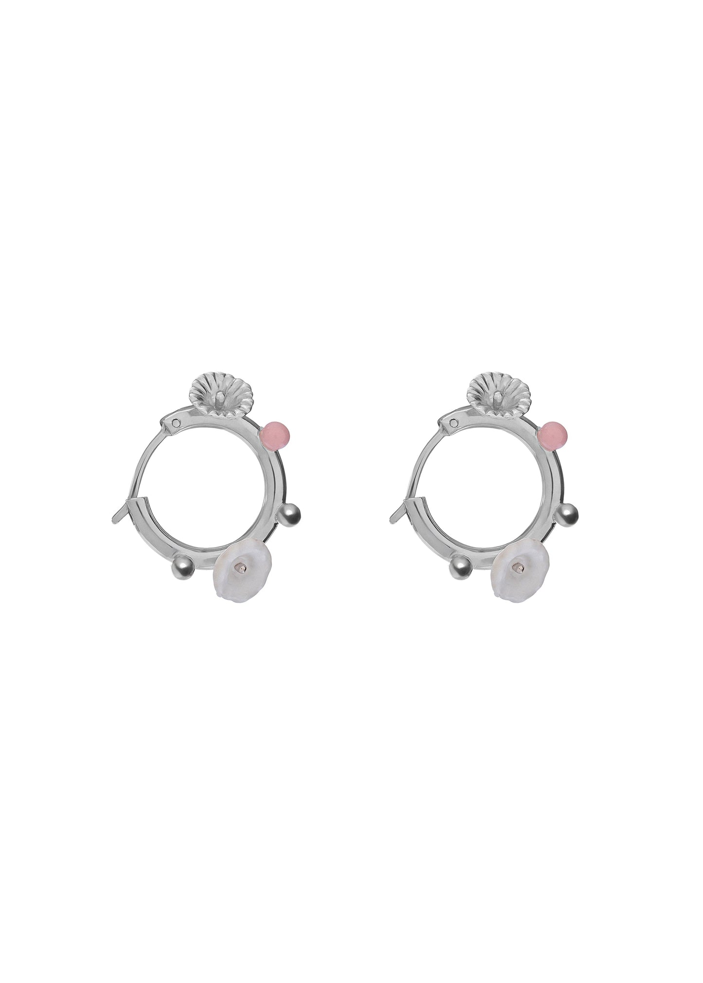 Malva Hoop Earrings