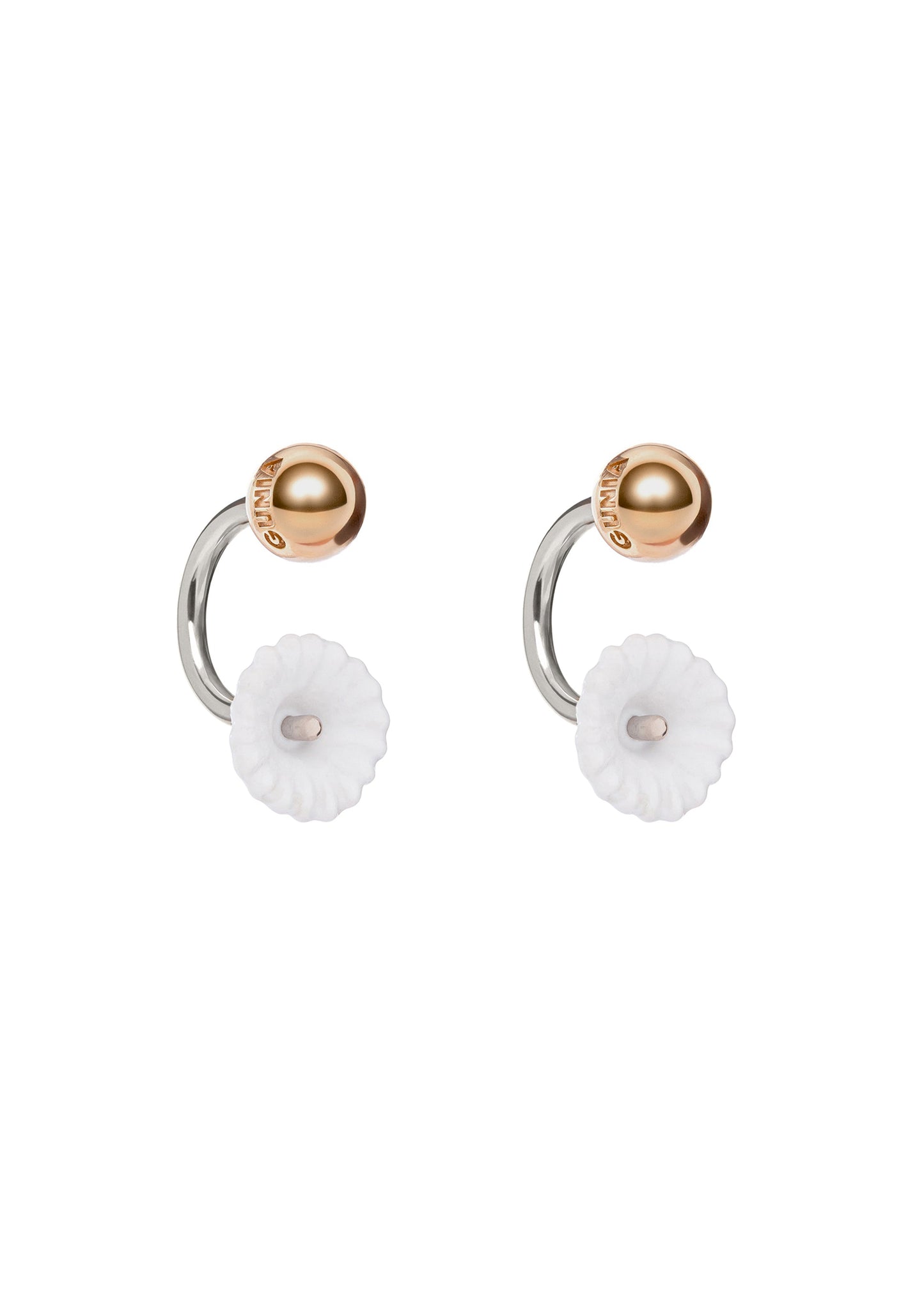 Malva Curved Earrings