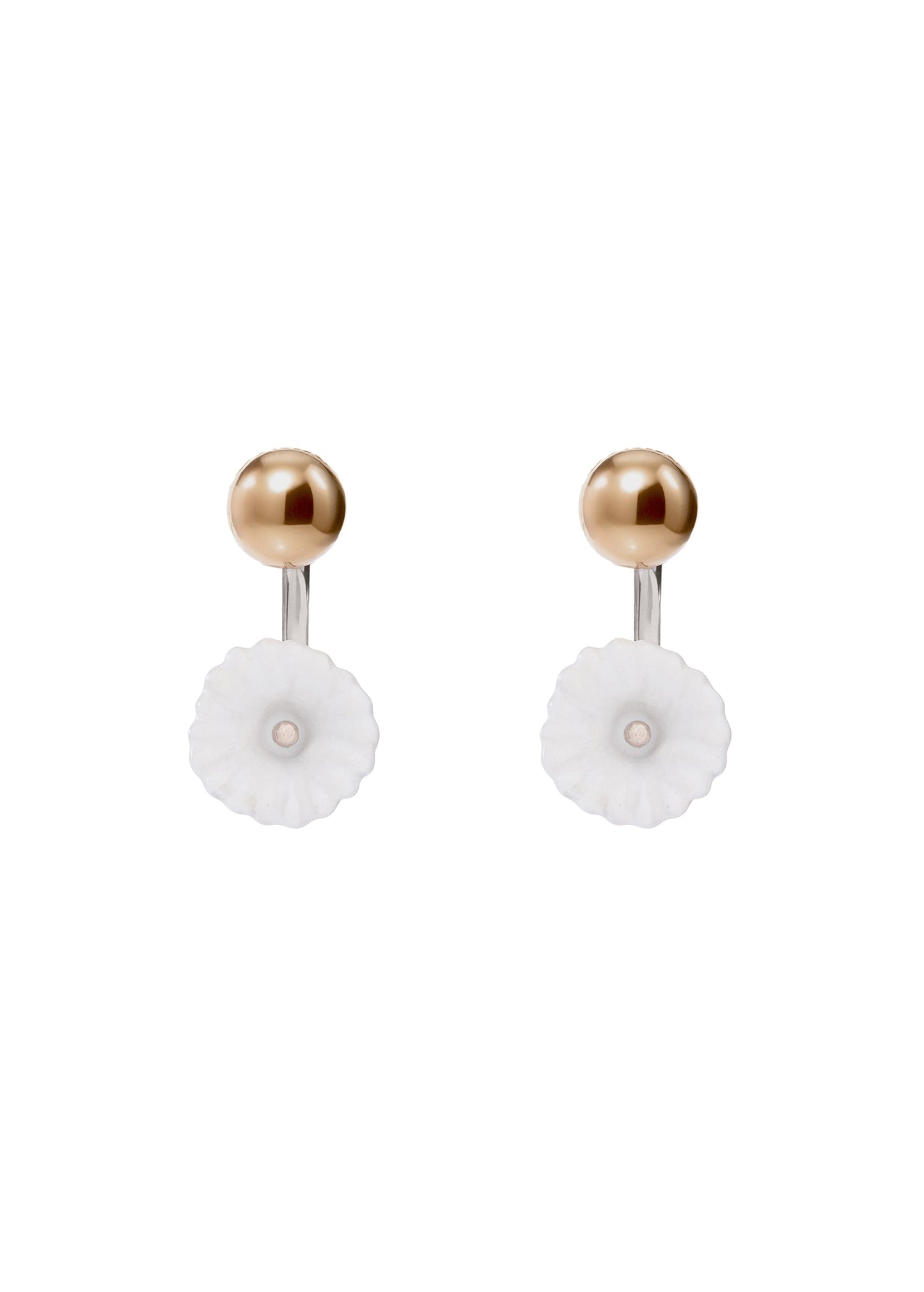 Malva Curved Earrings