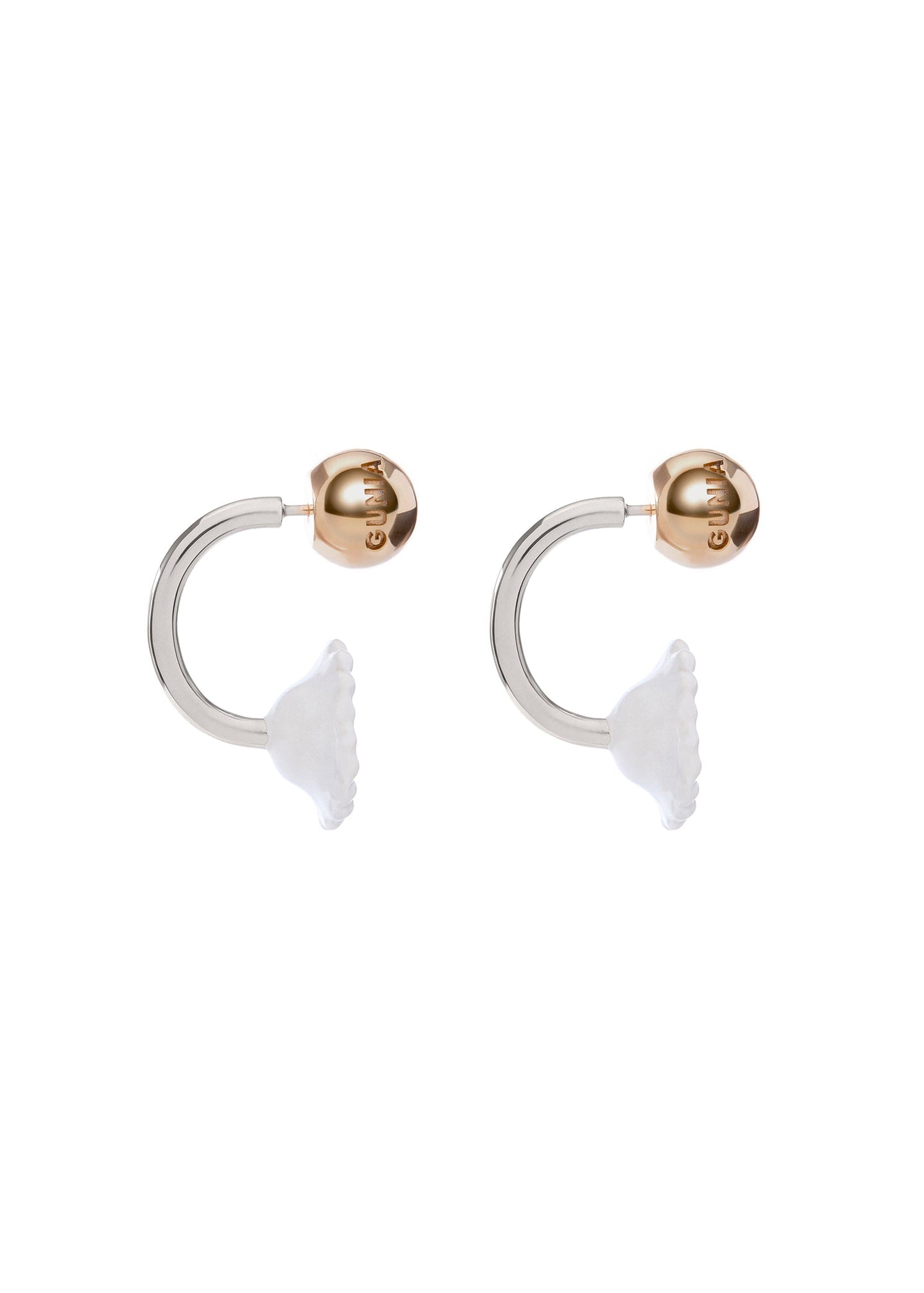 Malva Curved Earrings