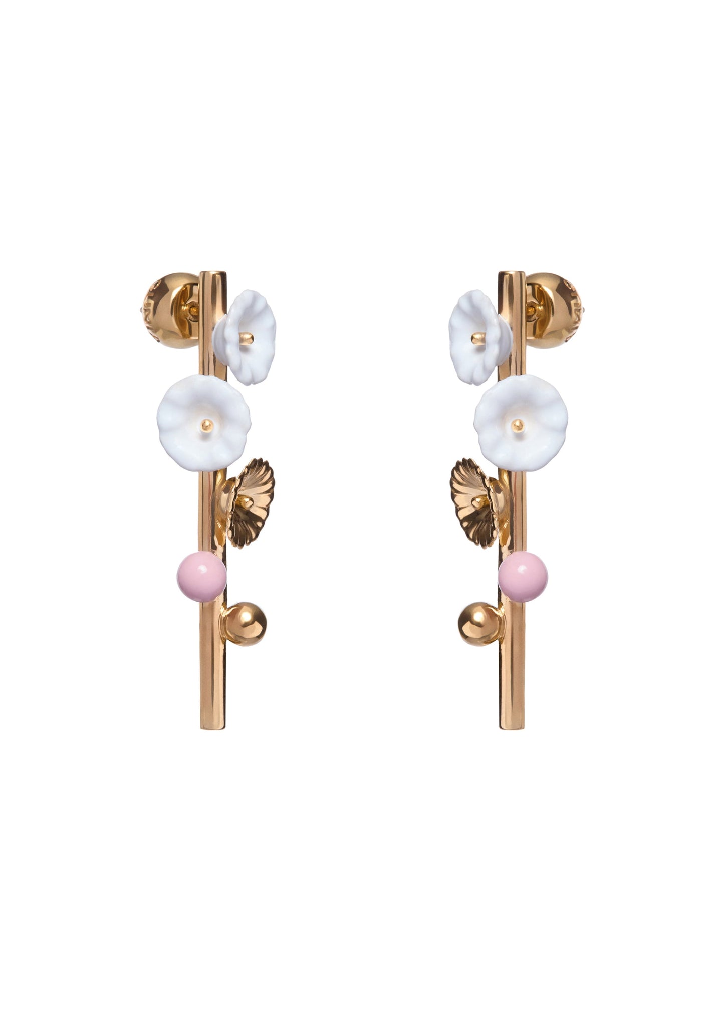 Malva Stem Earrings