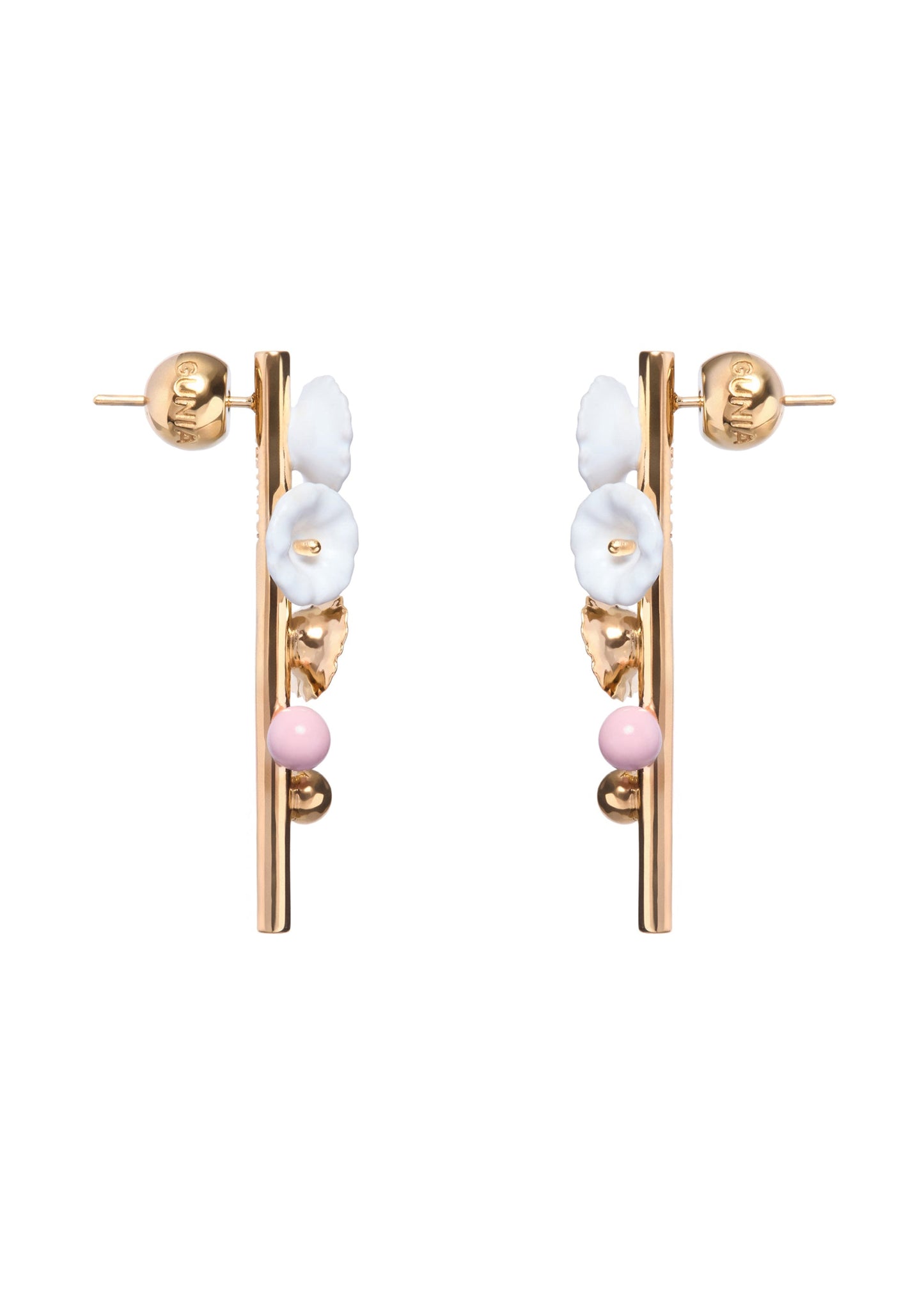 Malva Stem Earrings