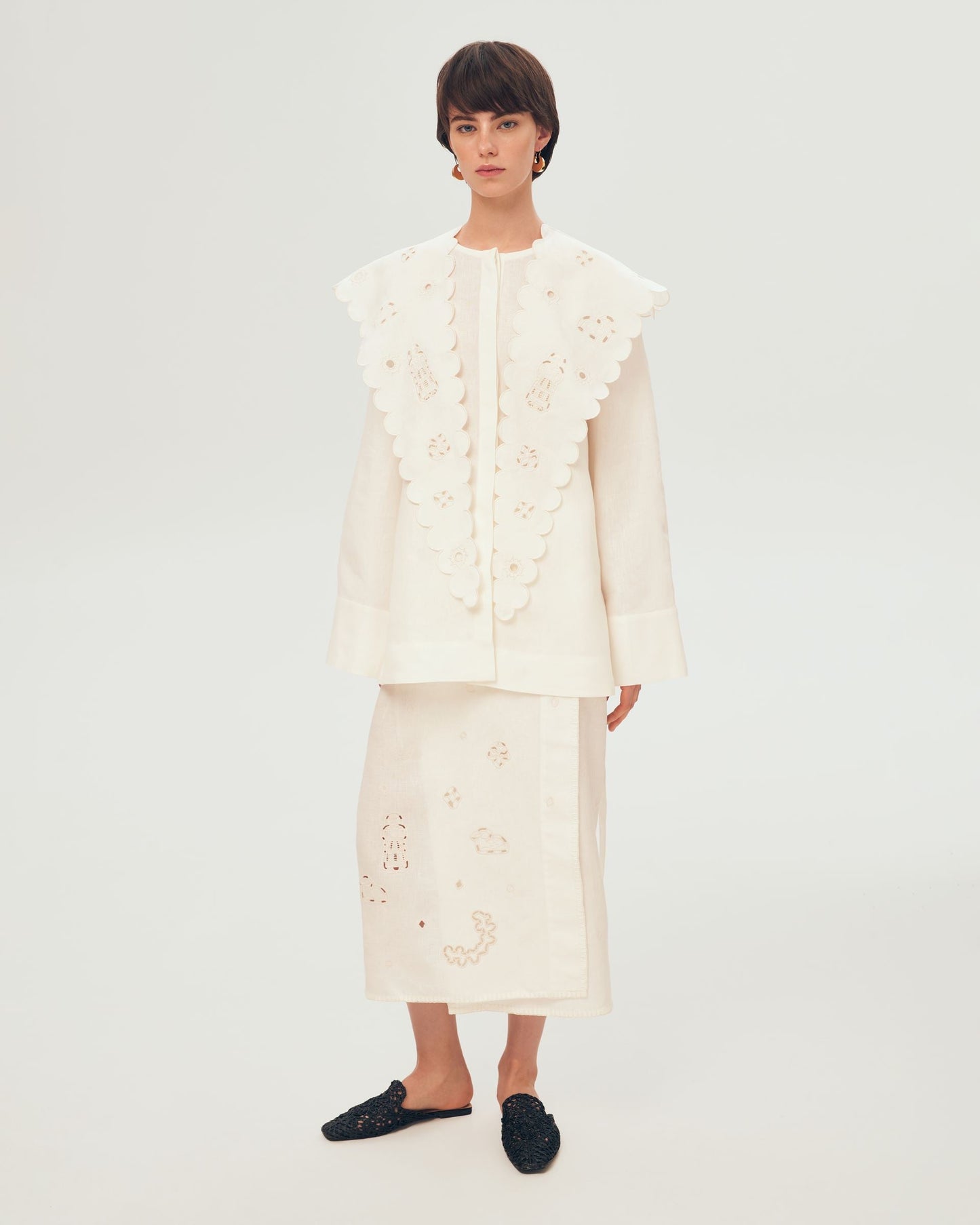 Yevdokia Wrap Skirt
