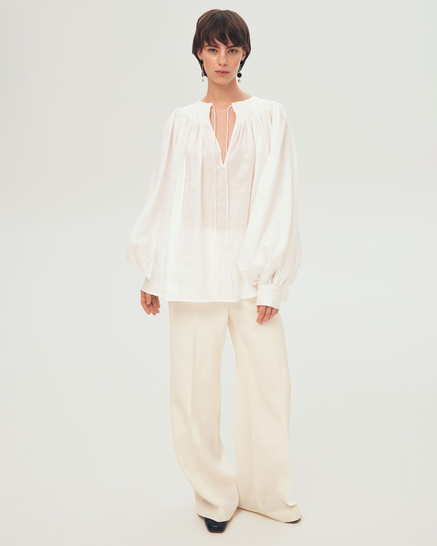 Ilariia Embroidered Shirt