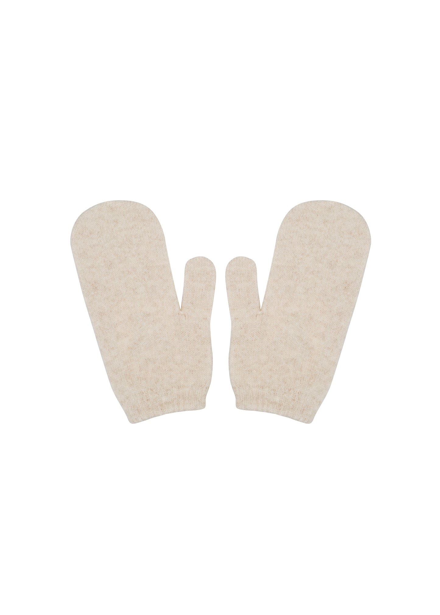 Konyk Cashmere Mittens in Milk