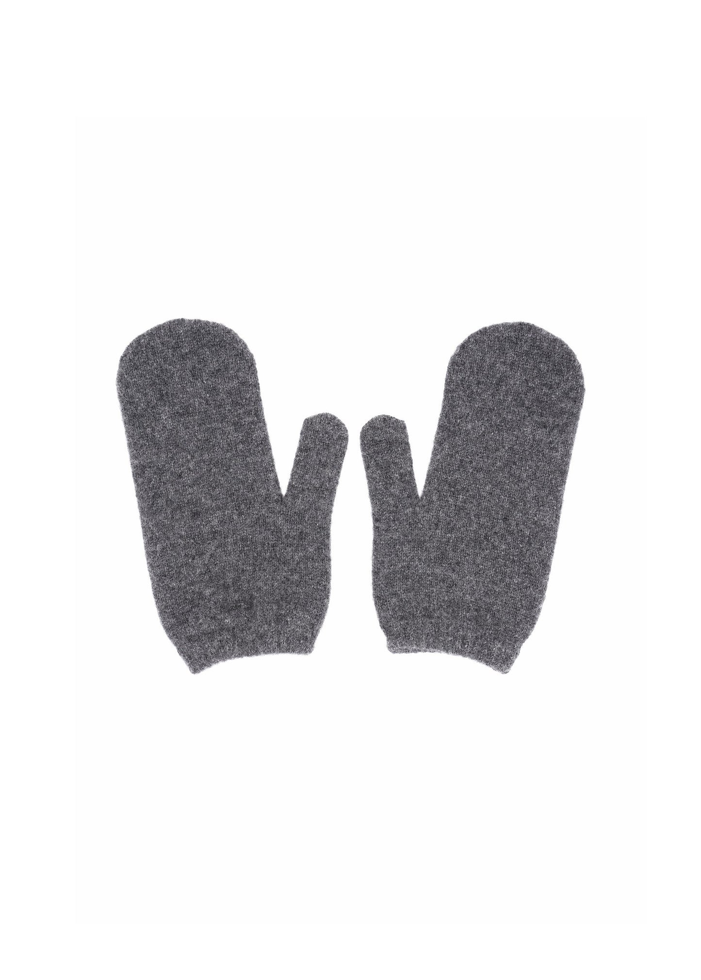 Konyk Cashmere Mittens in Grey