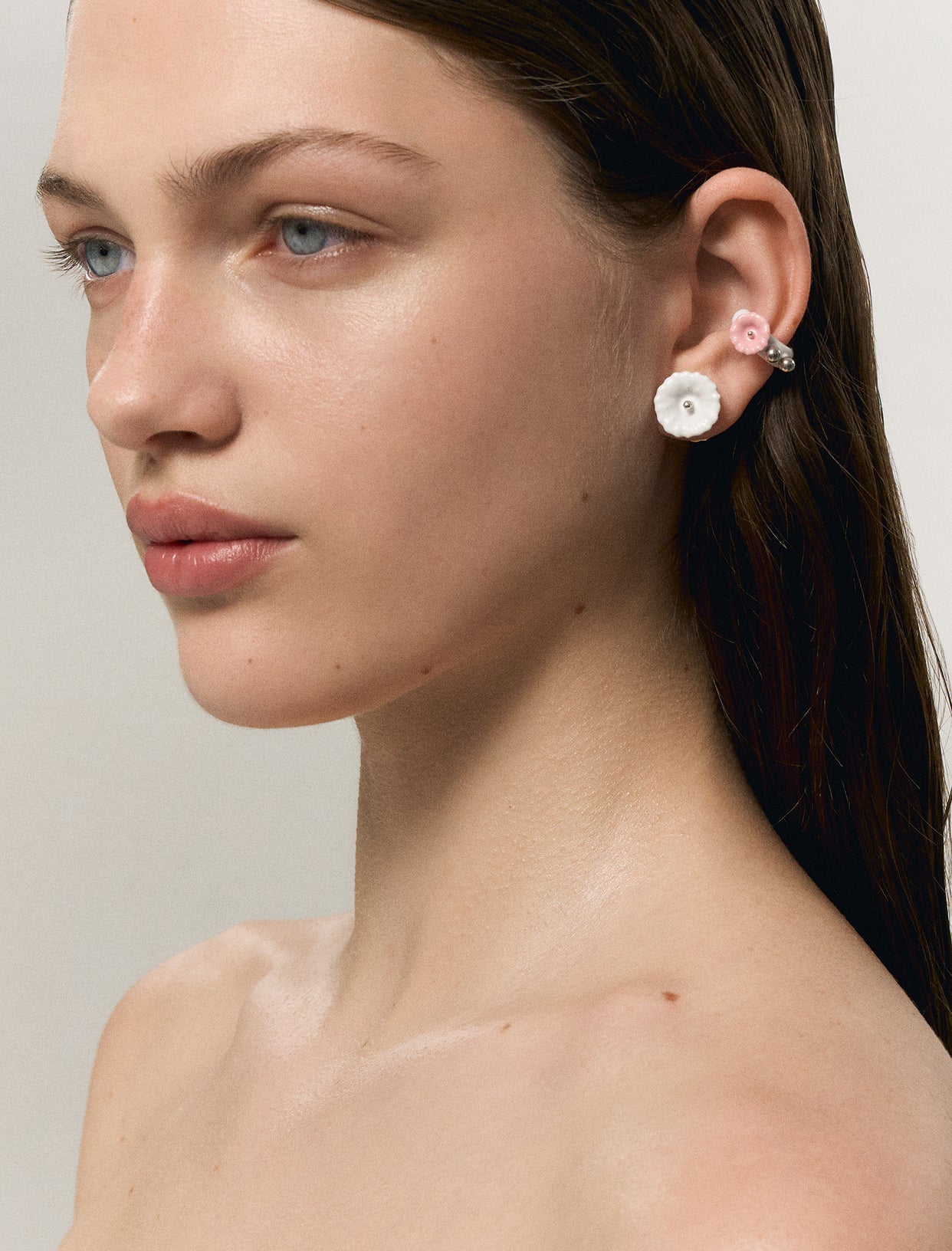 Malva Sculptured Ear Cuff
