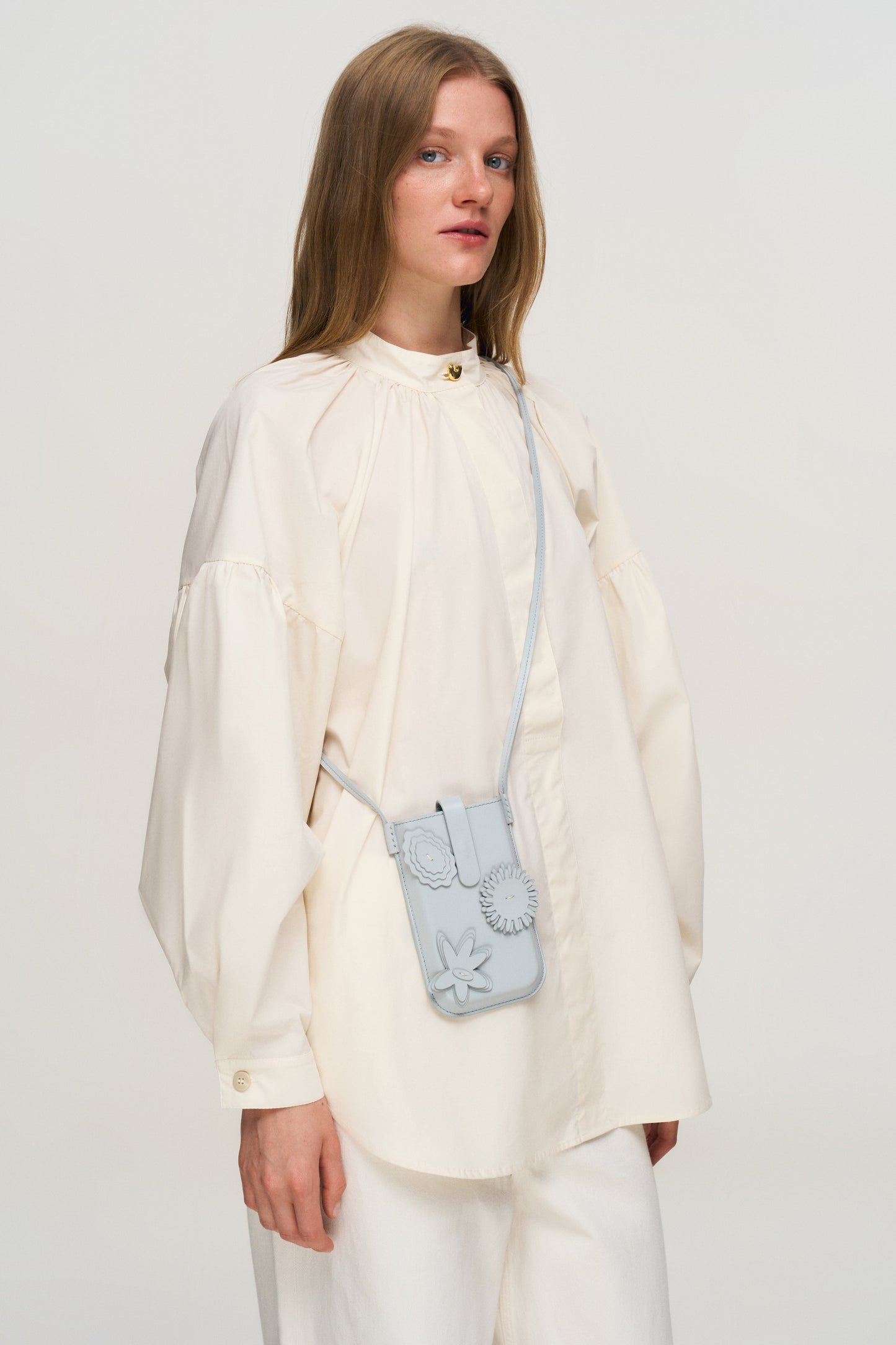 Leather Haman in Blue