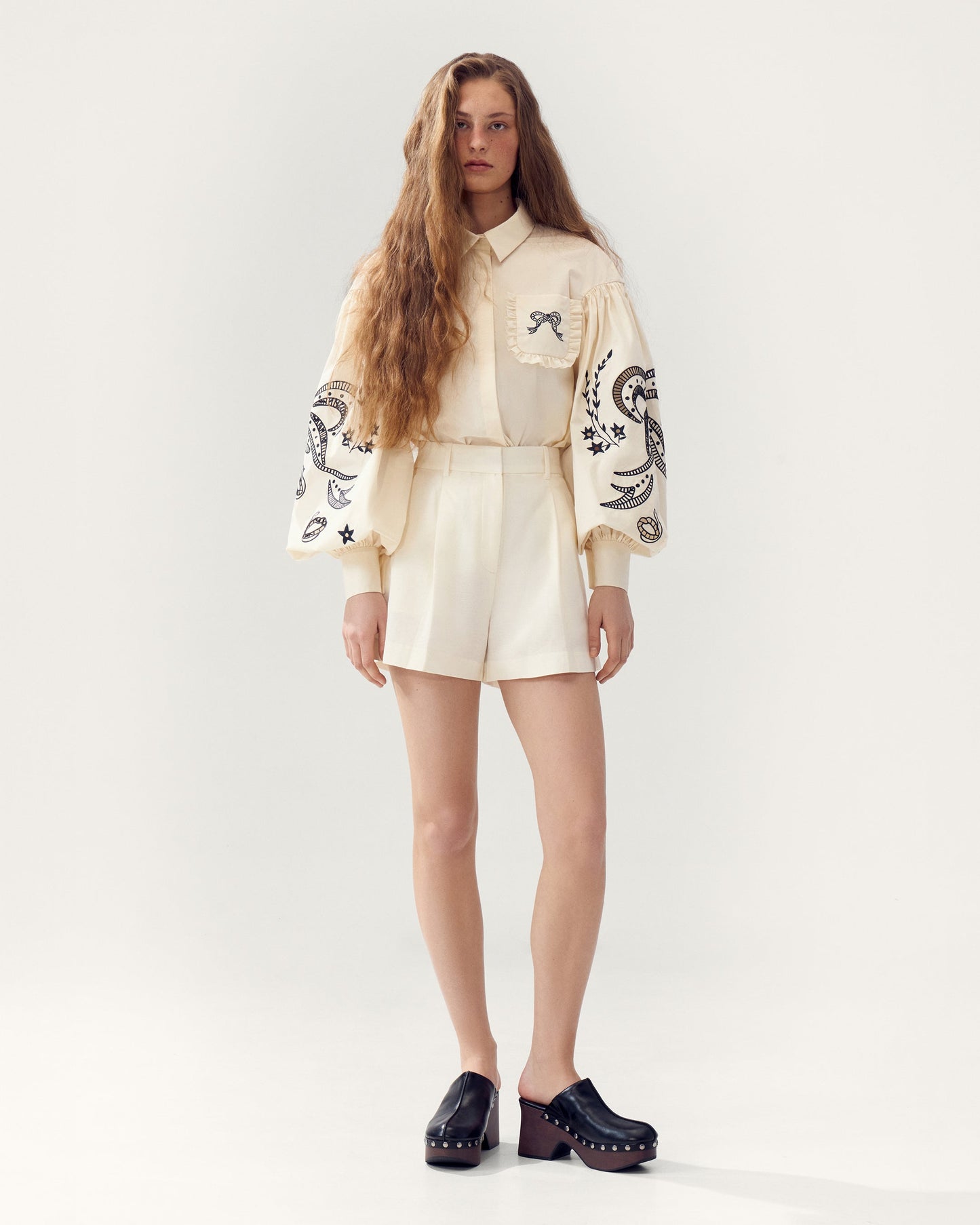 Raiia Embroidered Shirt