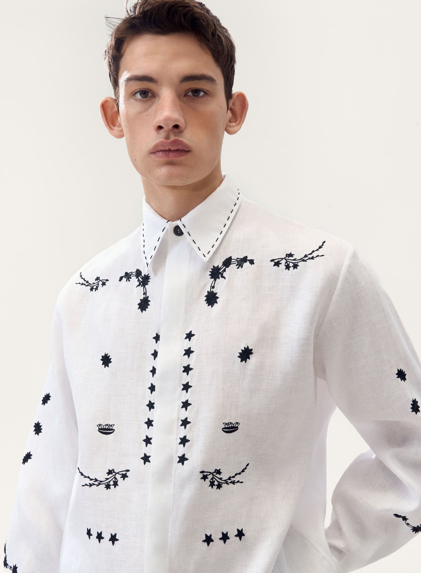 Ivor Embroidered Shirt