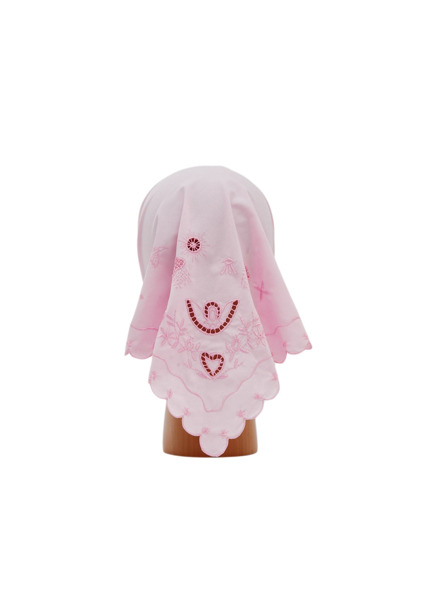 Pink Vytynanka Headscarf
