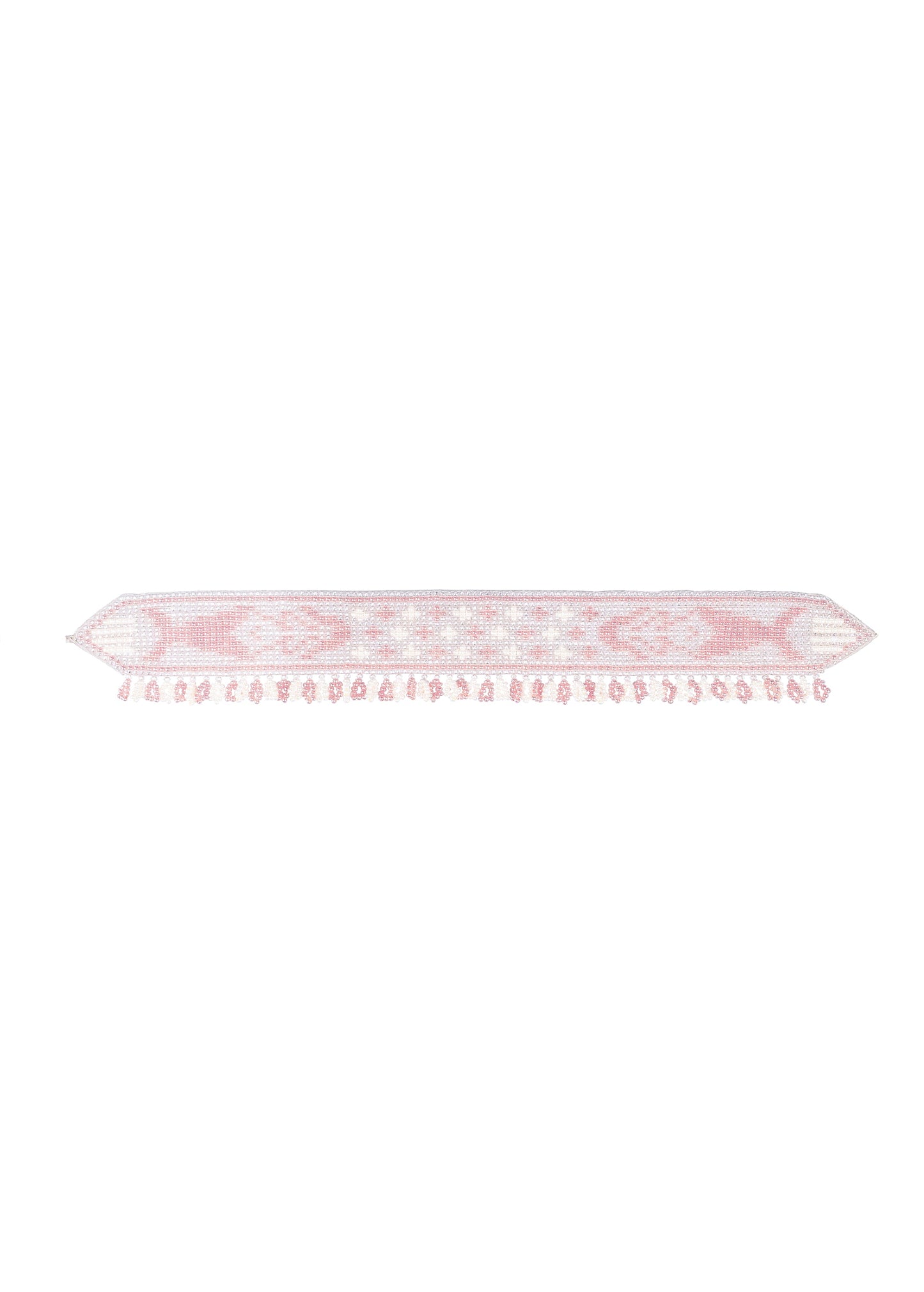 Mermaid Beaded Herdan in Pink