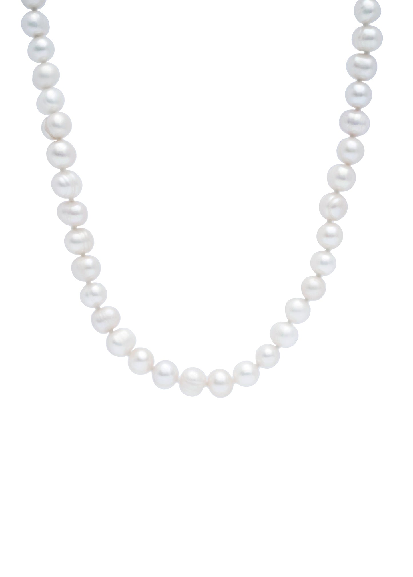 Tyras White Pearl Necklace