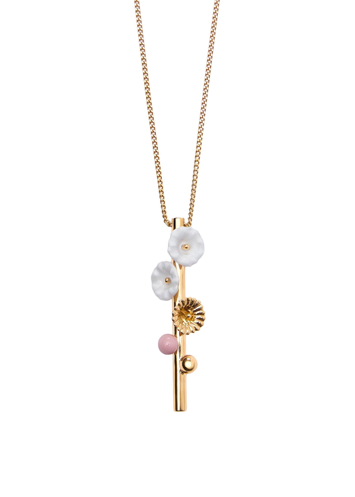 Malva Stem Pendant