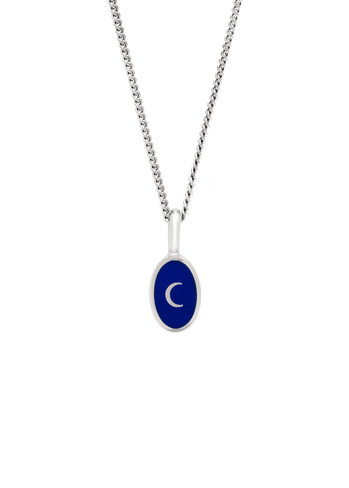 Silver Necklace with a Heart and Pendants
