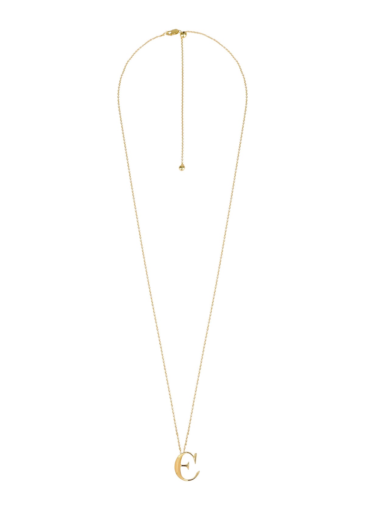 Narbut Pendant «Є» Gold-Plated