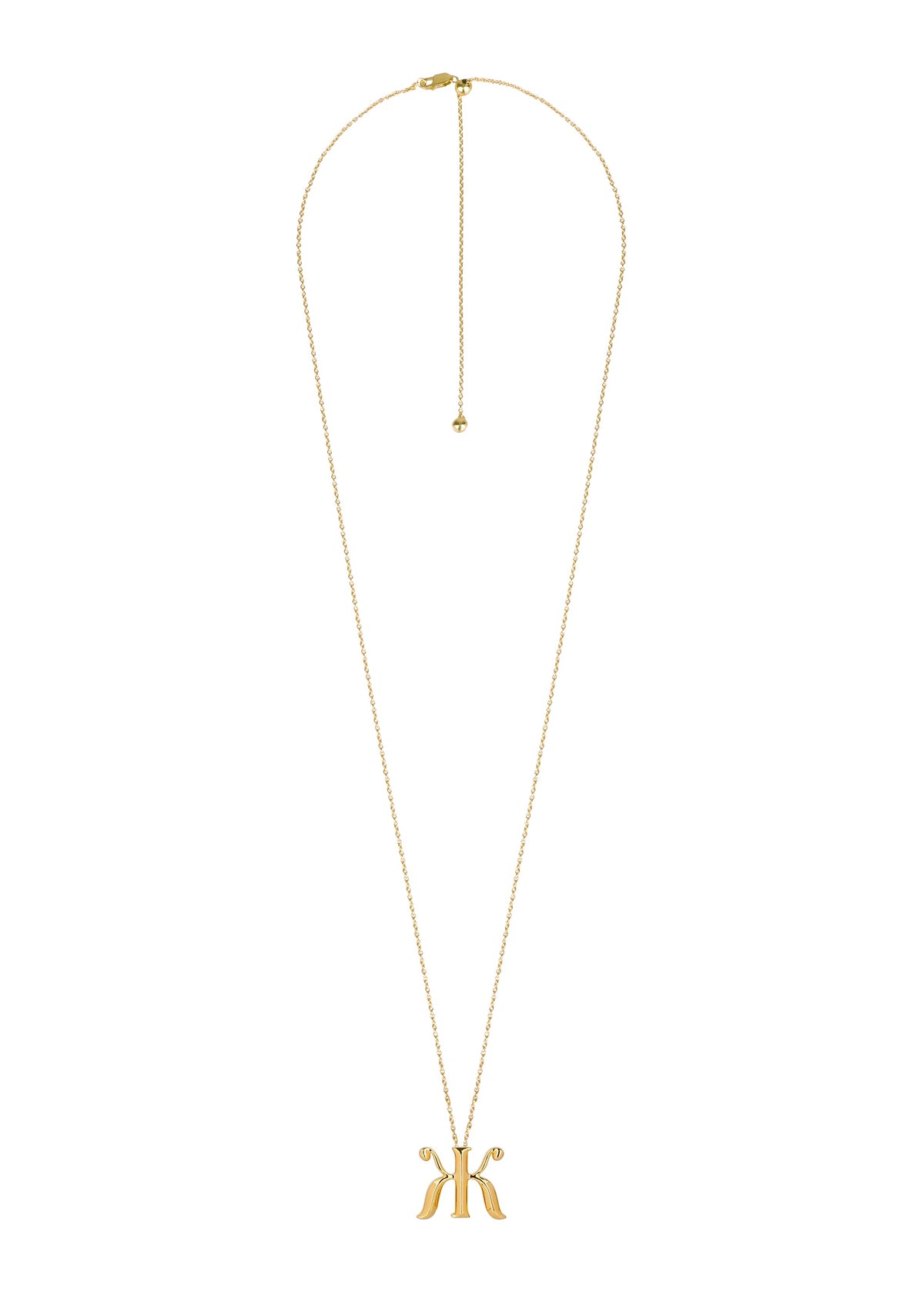 Narbut Pendant «Ж» Gold-Plated