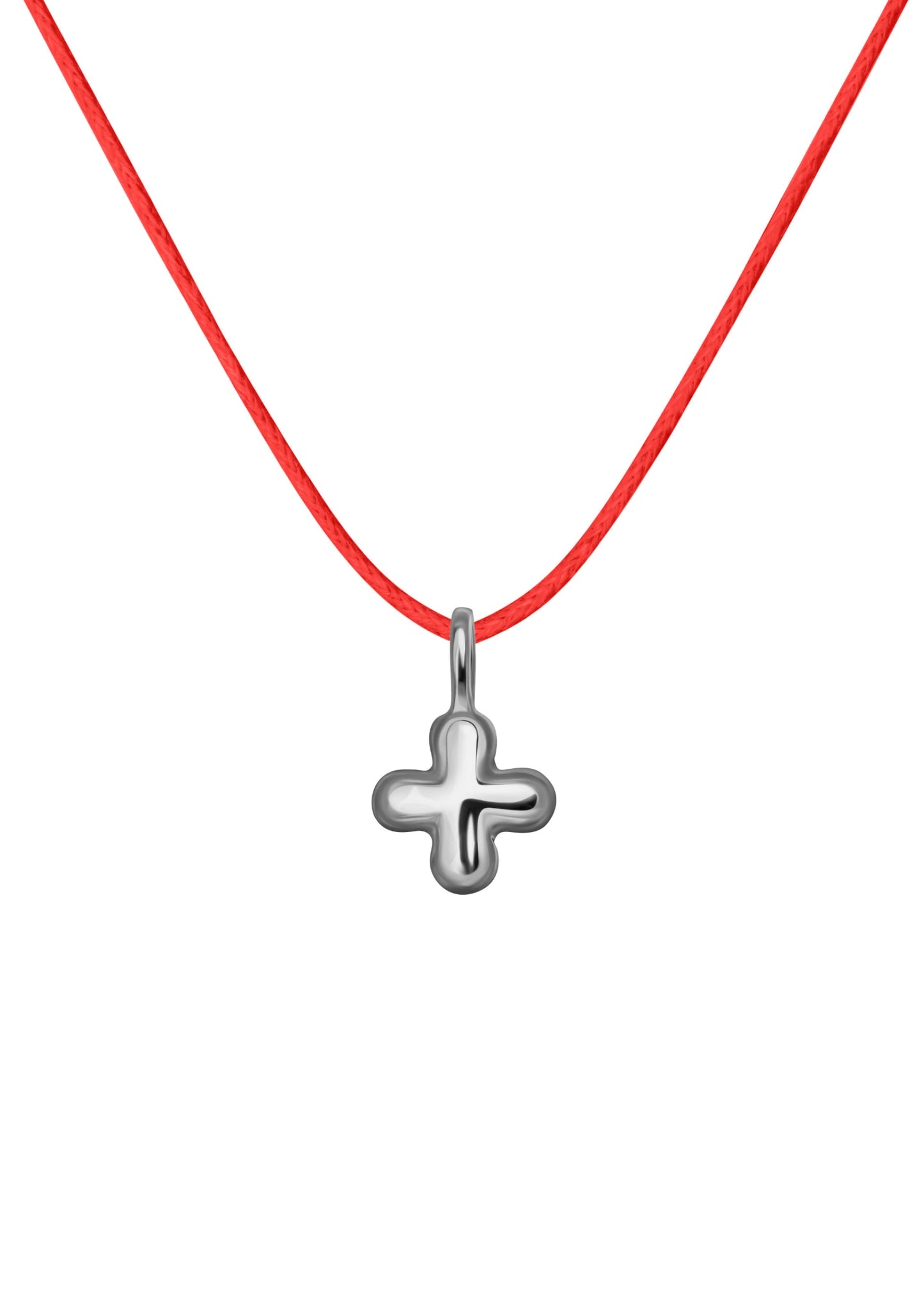Silver Cross Pendant for children