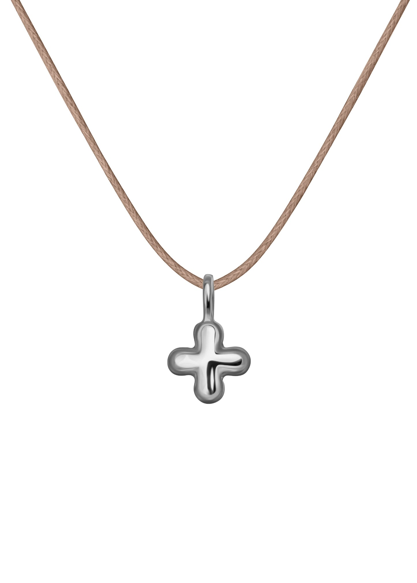 Silver Cross Pendant for children