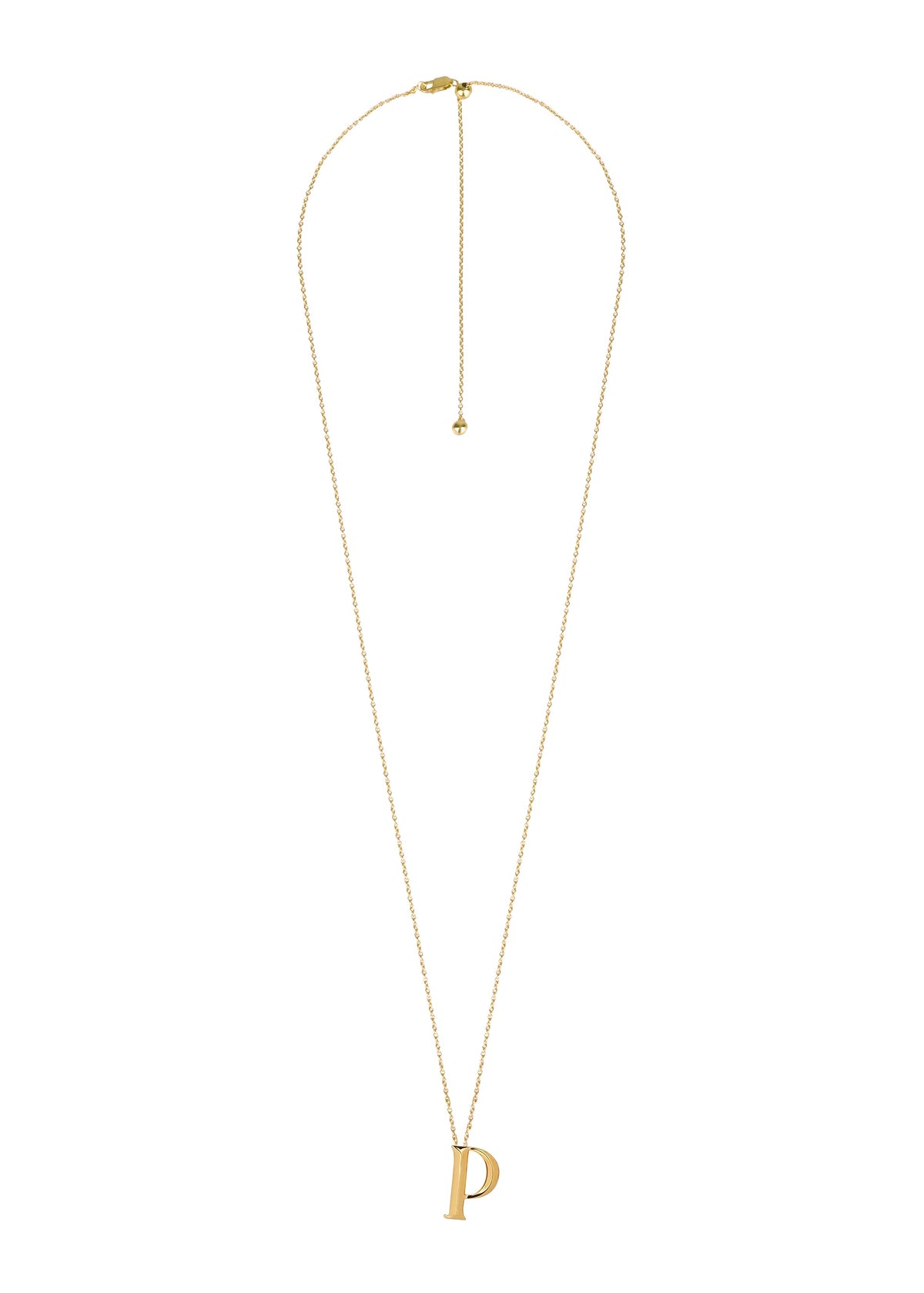 Narbut Pendant «Р» Gold-Plated