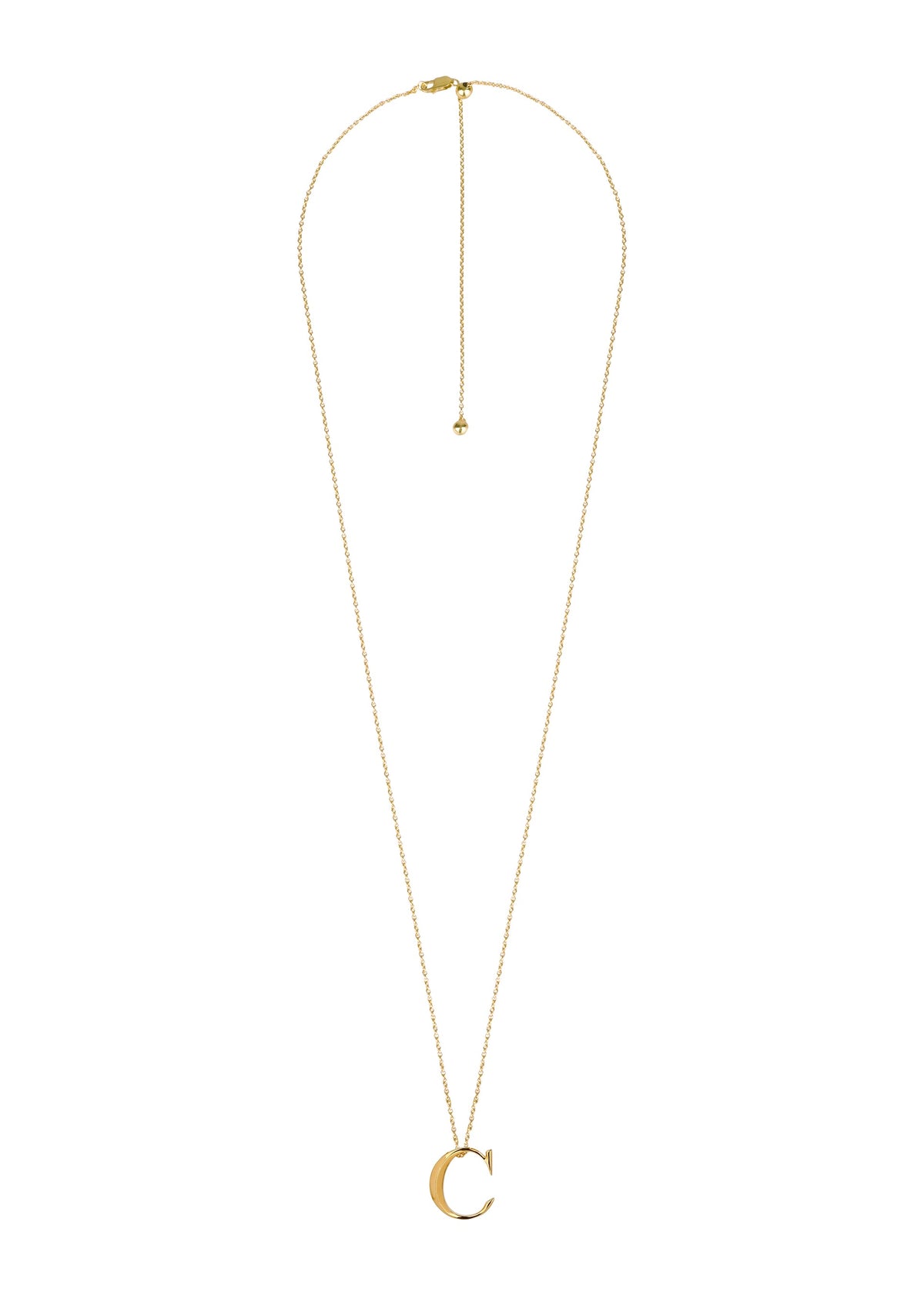 Narbut Pendant «С» Gold-Plated