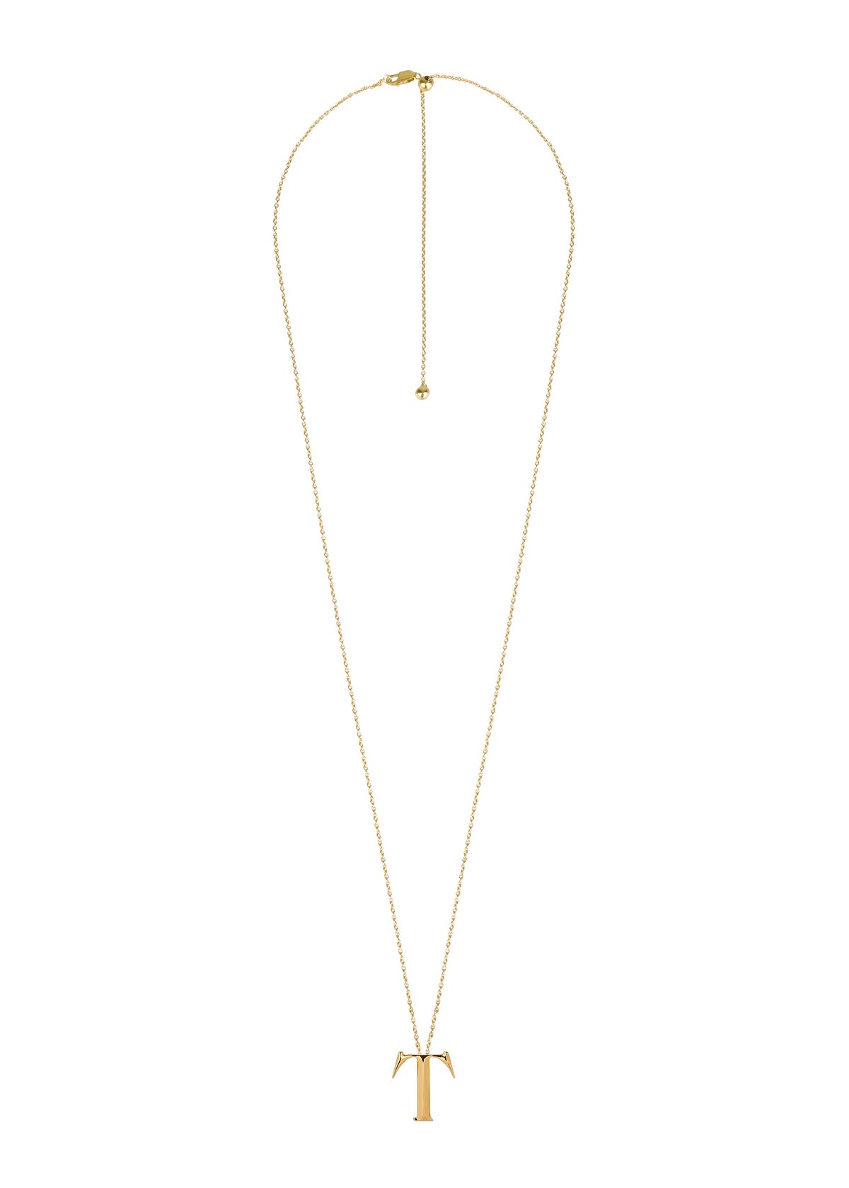 Narbut Pendant «Т» Gold-Plated