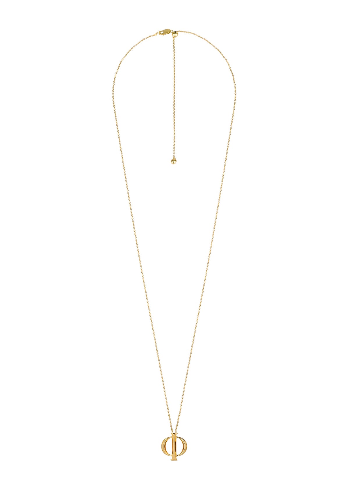 Narbut Pendant «Ф» Gold-Plated