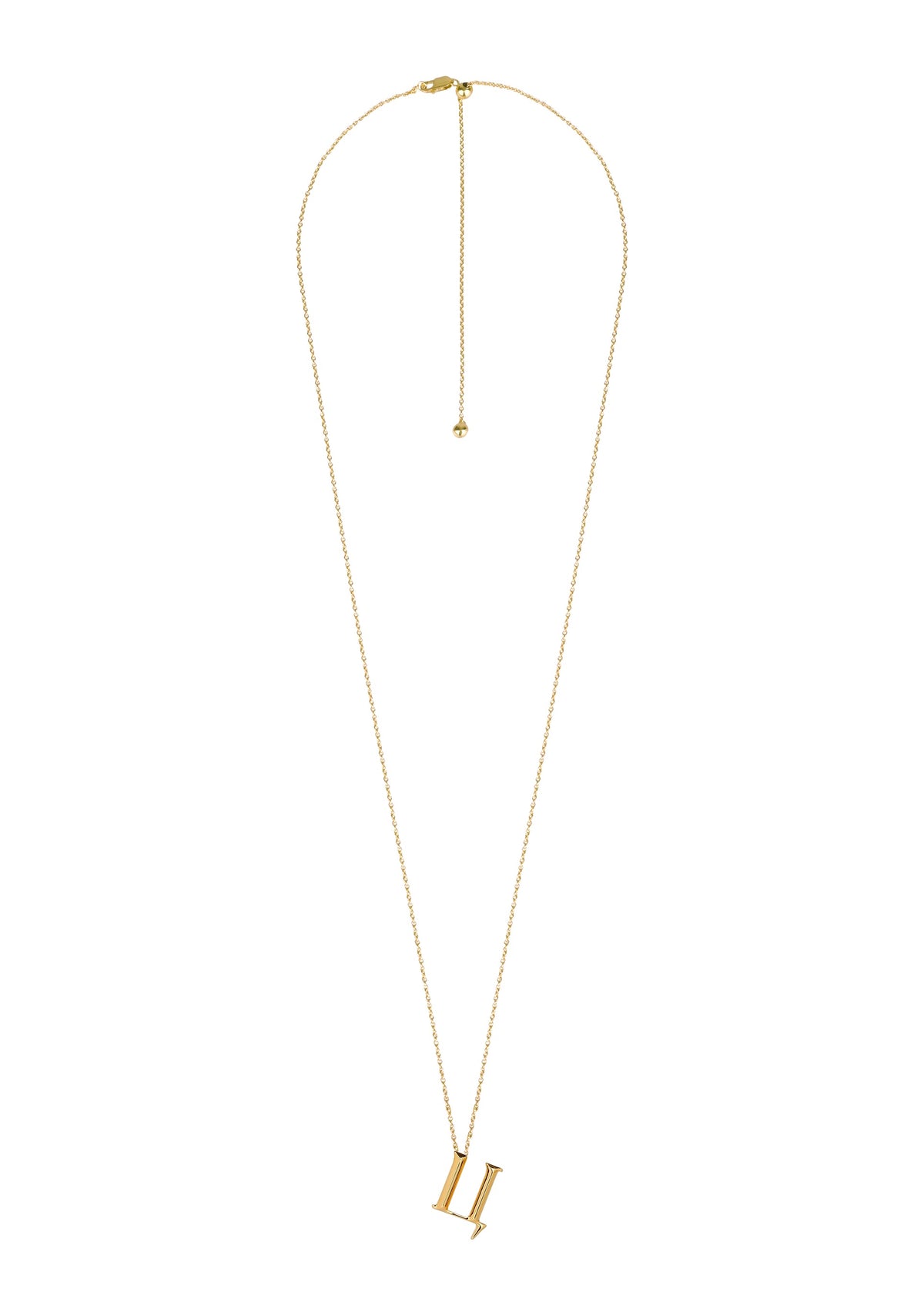 Narbut Pendant «Ц» Gold-Plated