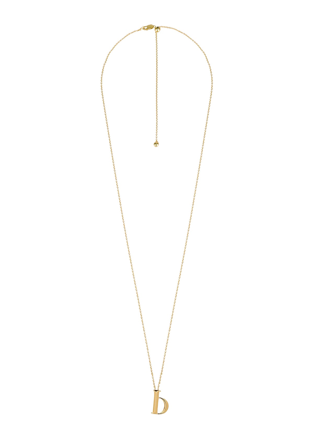Narbut Pendant «Ь» Gold-Plated