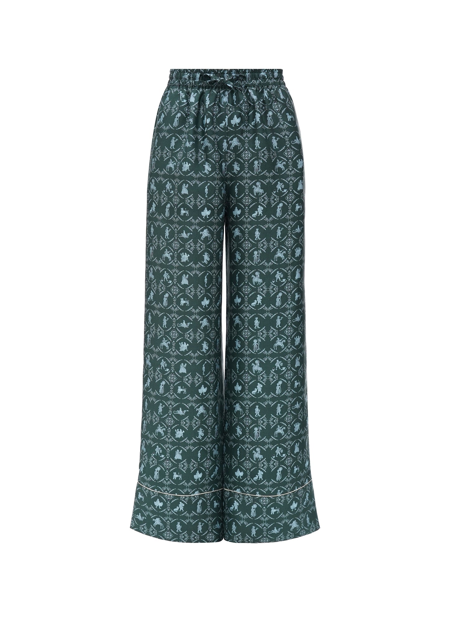 Silk Pants Vechornytsi in Dark