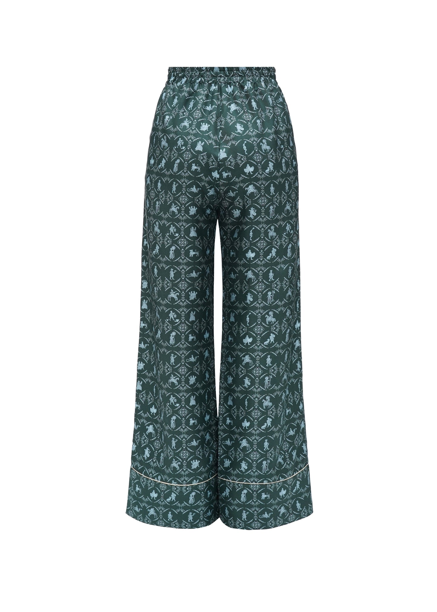 Silk Pants Vechornytsi in Dark