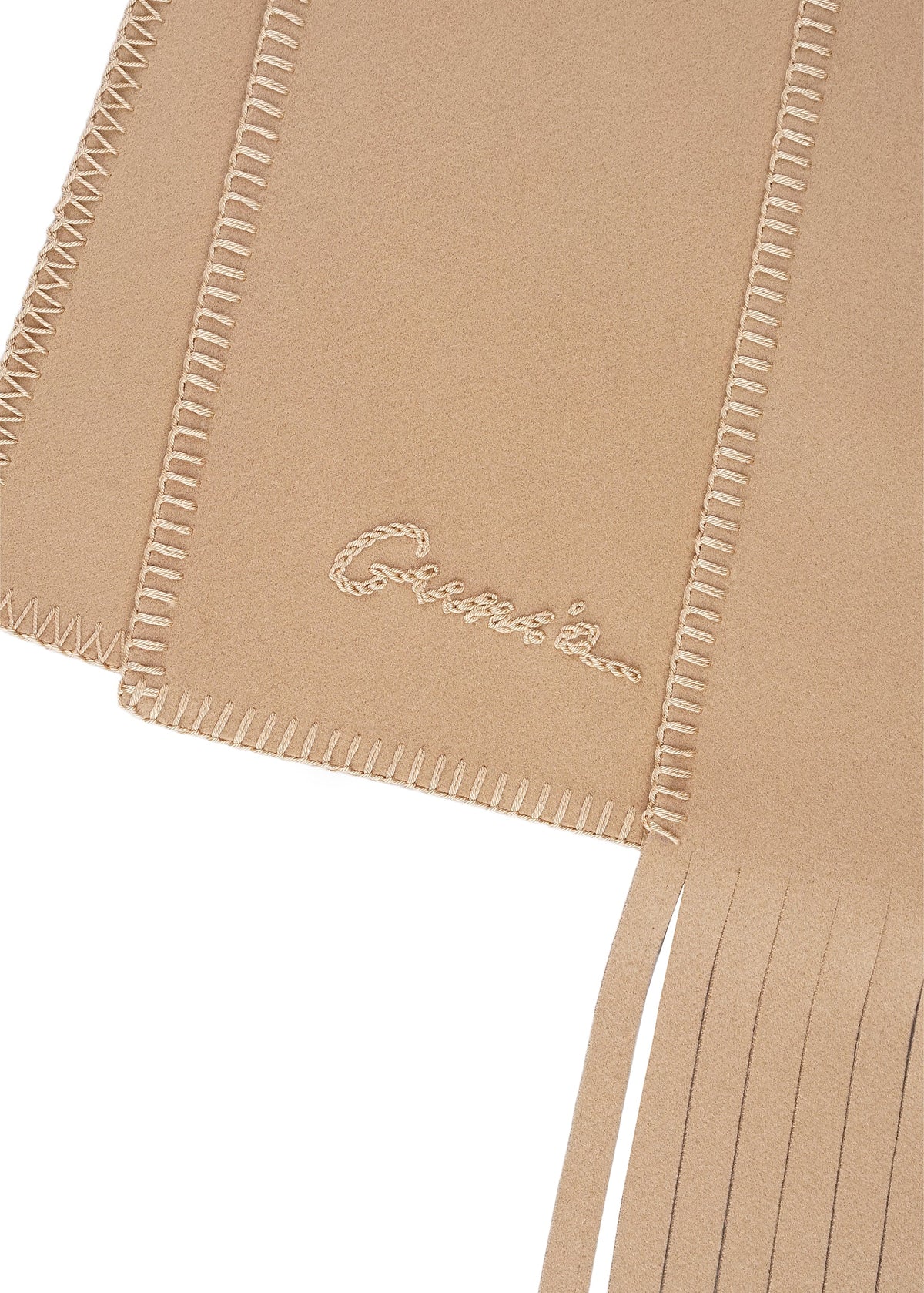 Chuga Scarf Poncho in Beige