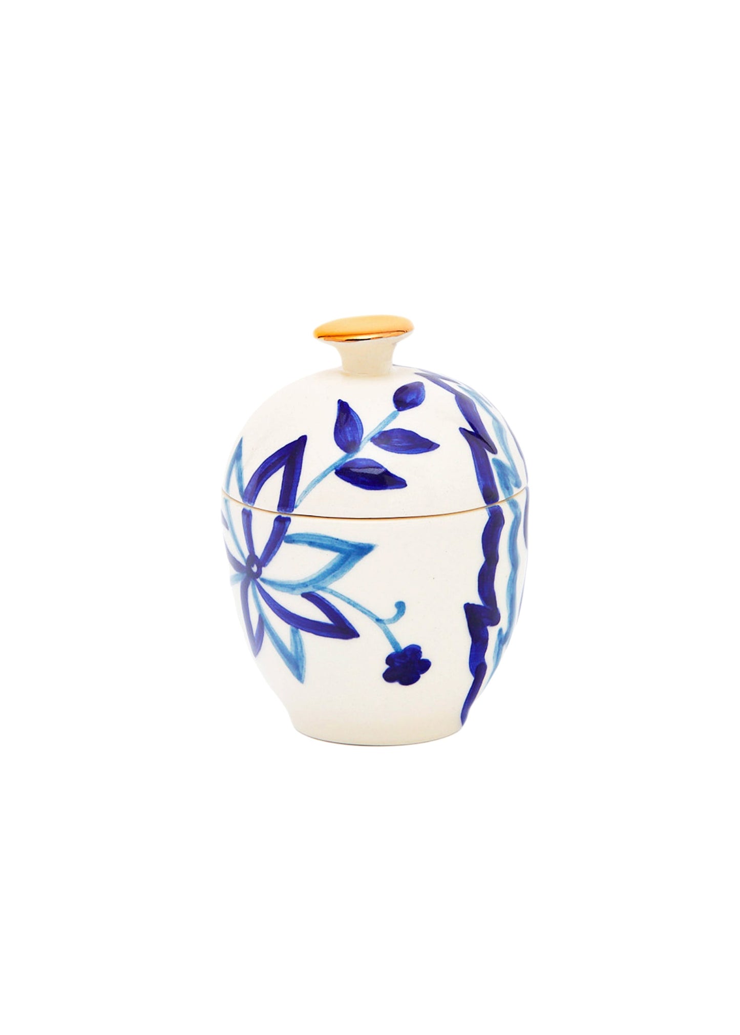 Ceramic sugar bowl INDIGO