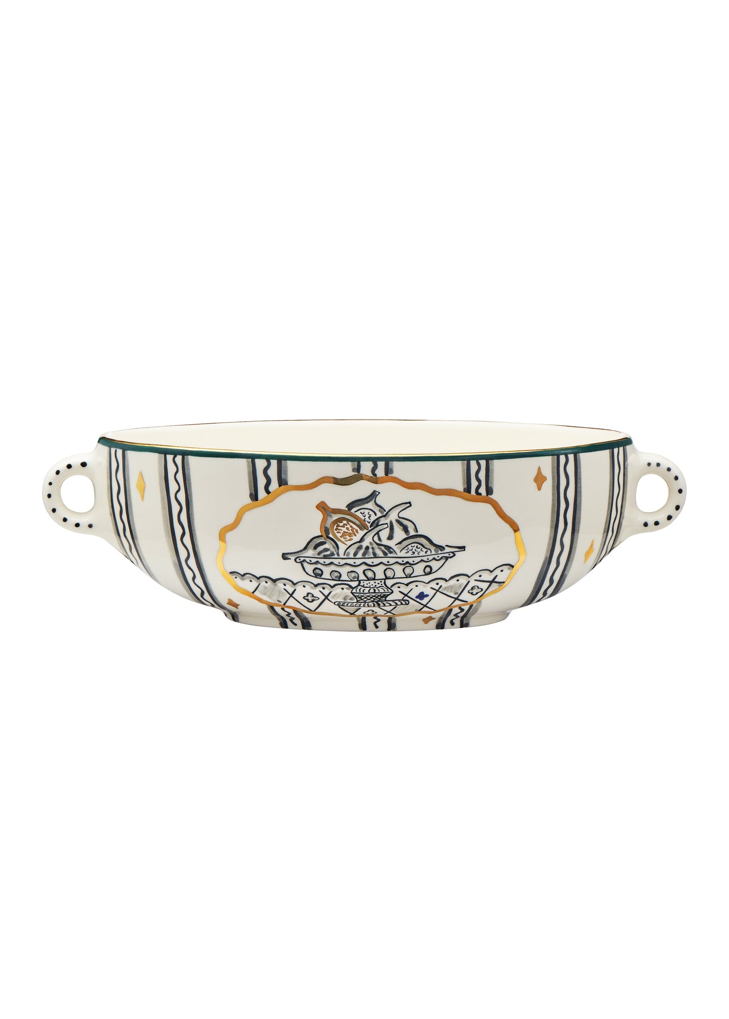 Mermaids and Figs Fruit Bowl