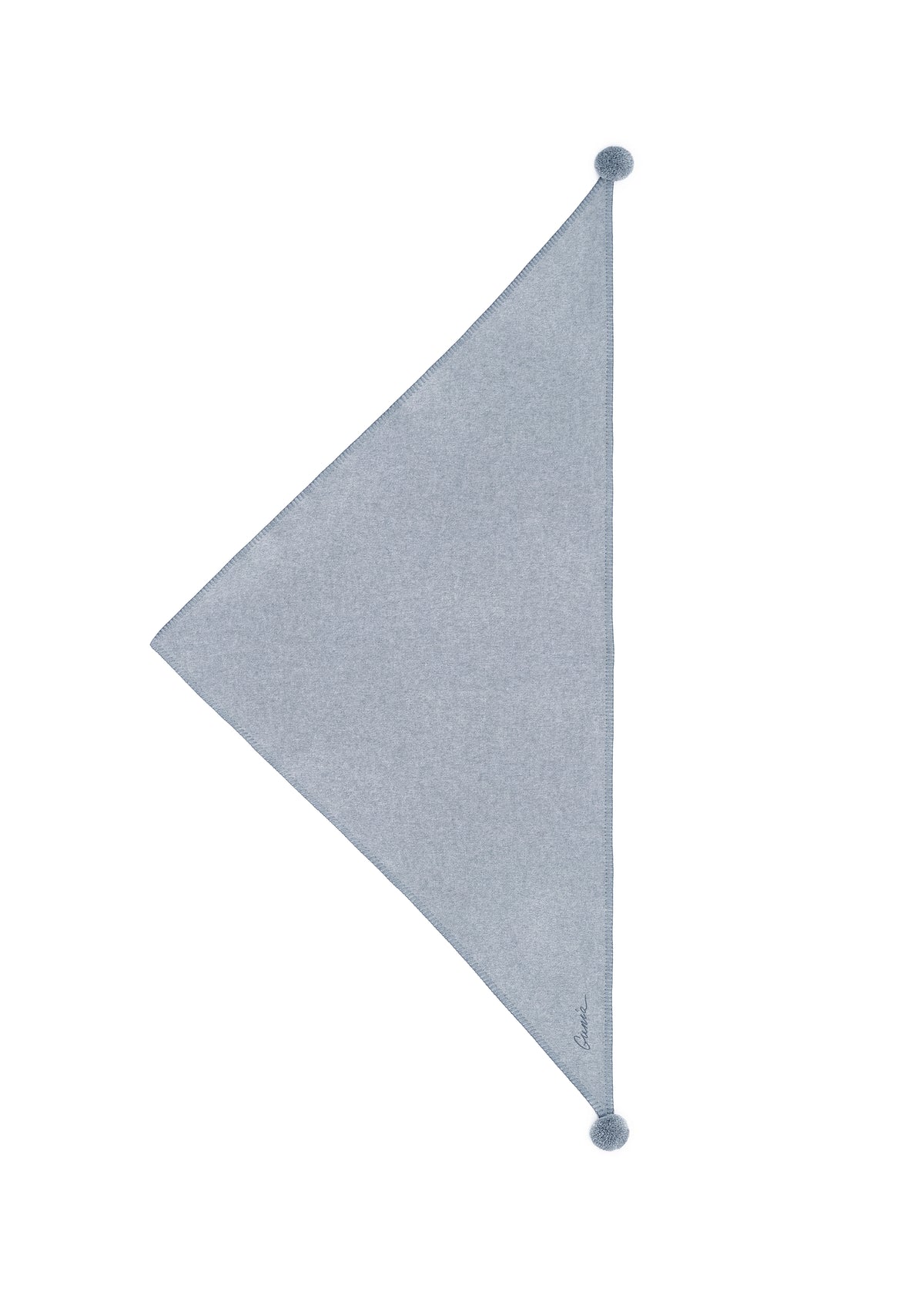 Triangle Scarf in Grey