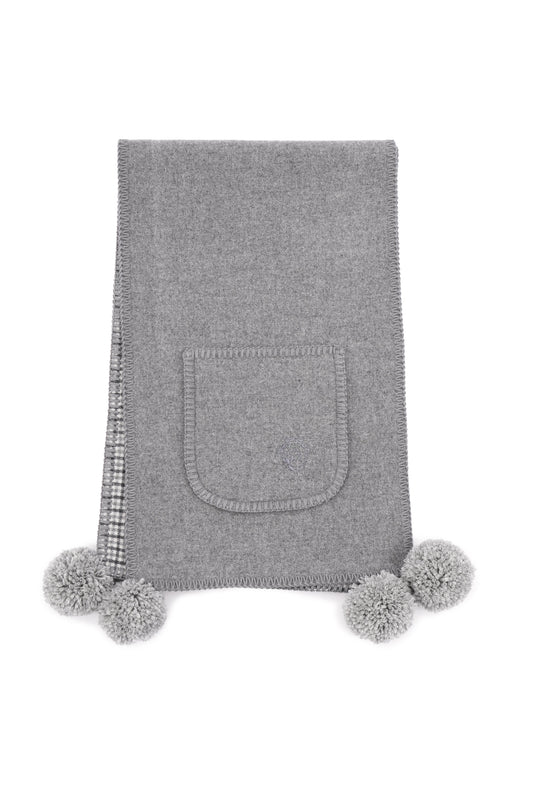 GUNIA Cashmere Scarf in Grey