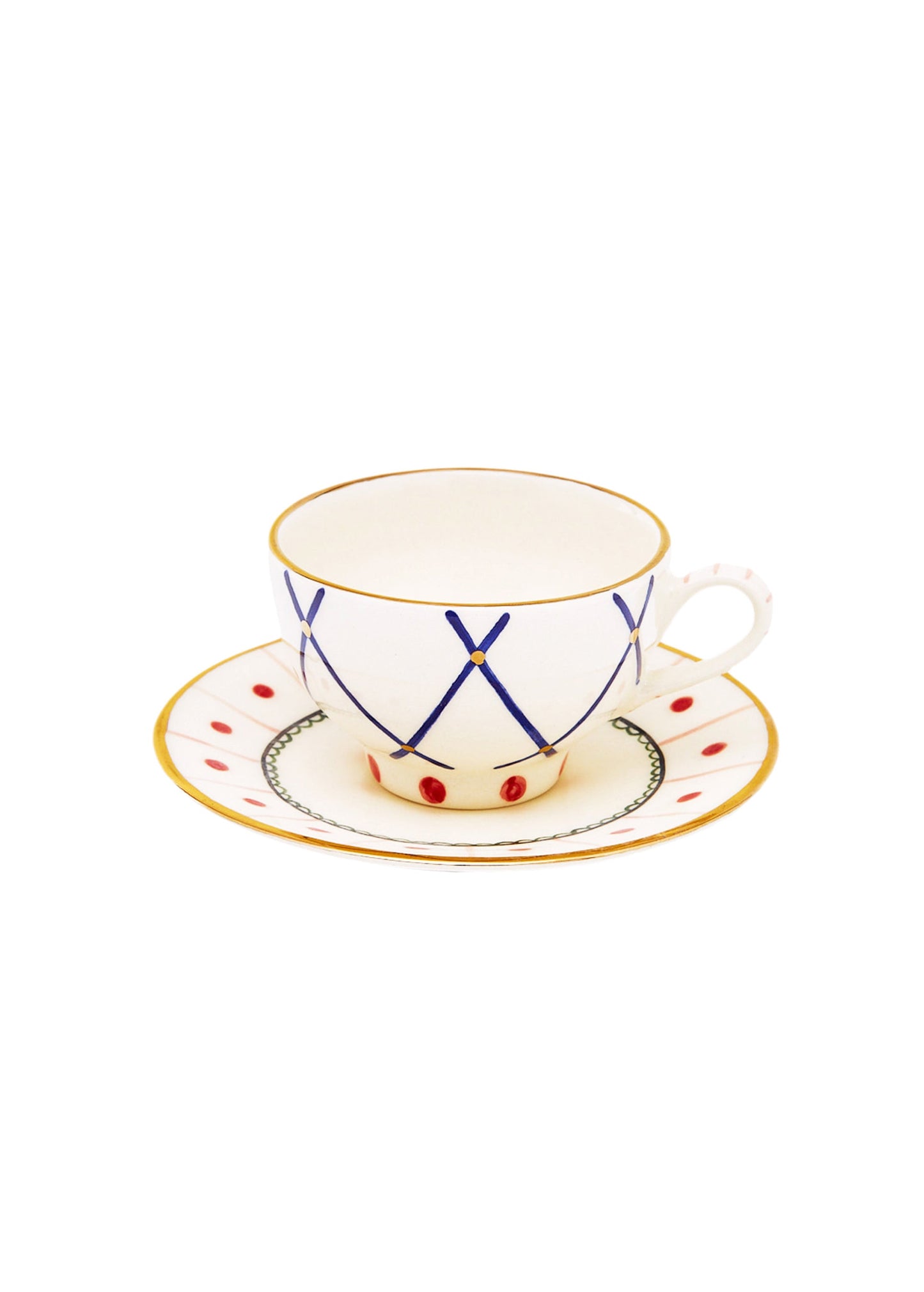Set of two tea cups Easter