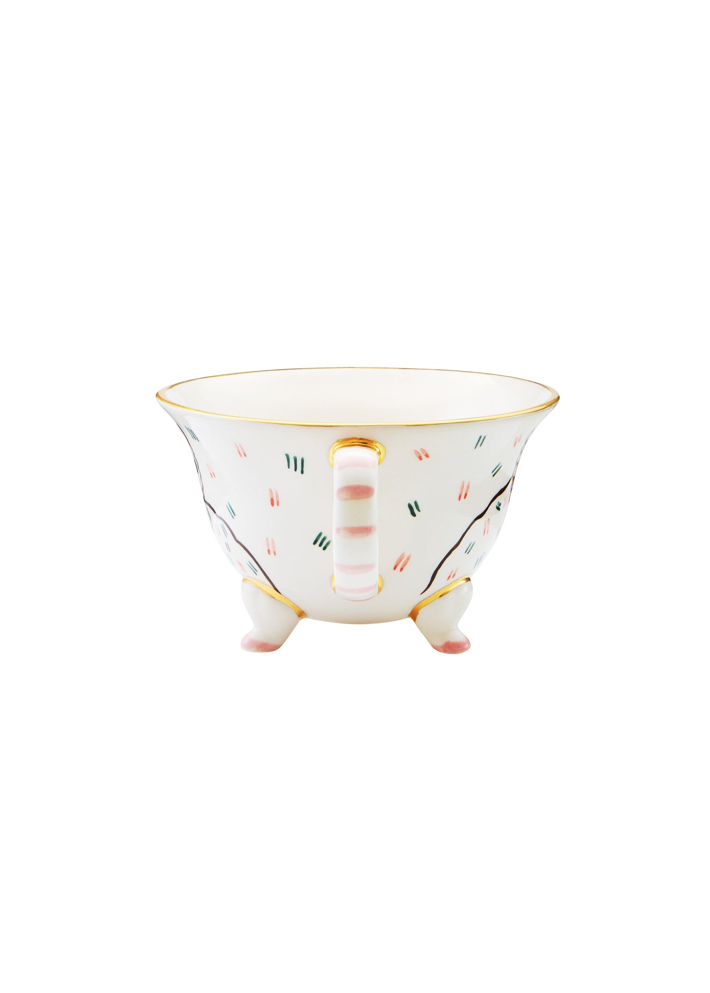 Ceramic cup with a kitten