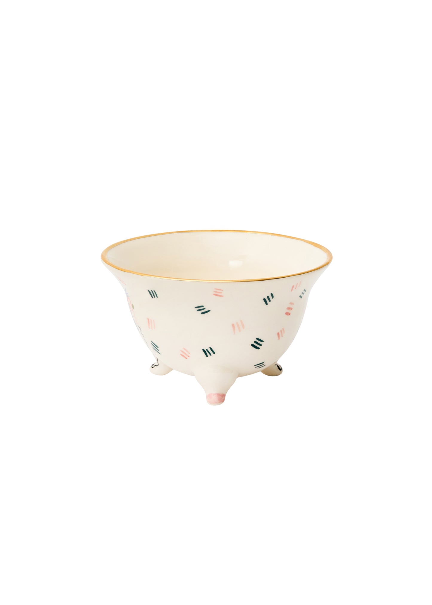 Ceramic cup with a kitten