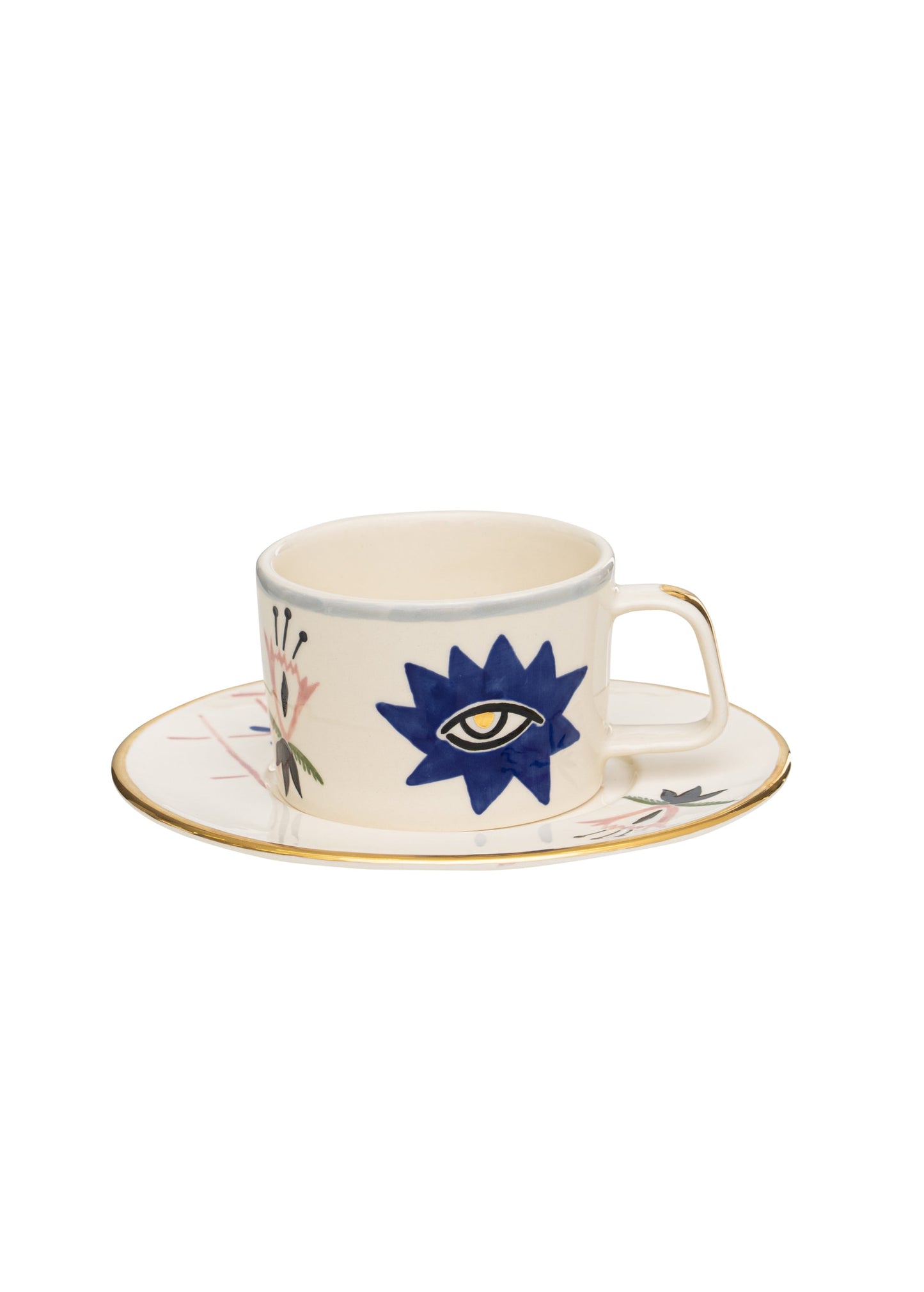 Tea Cup and Saucer Set Naïve