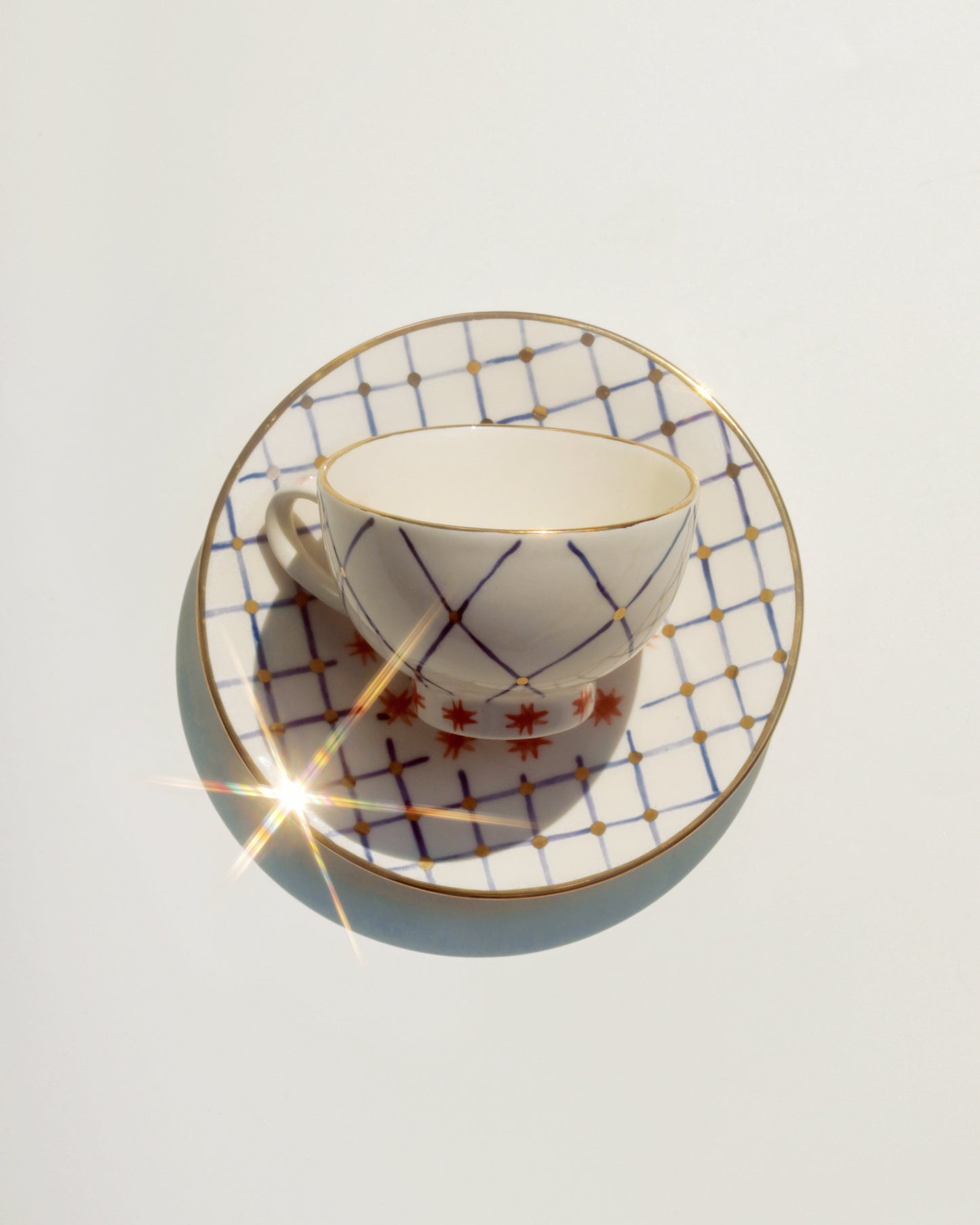 Set of two tea cups Easter