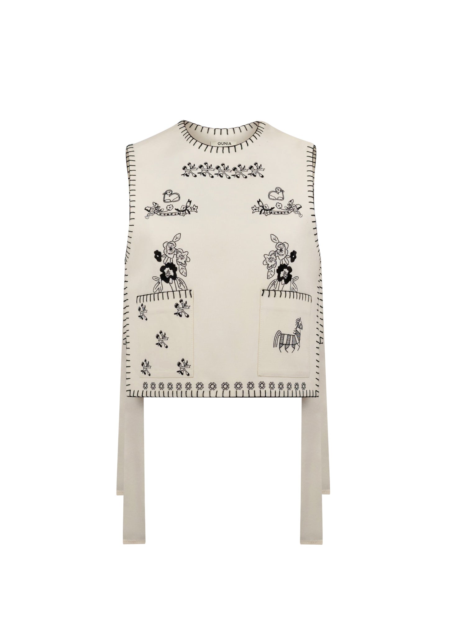 Vatslava Embroidered Vest