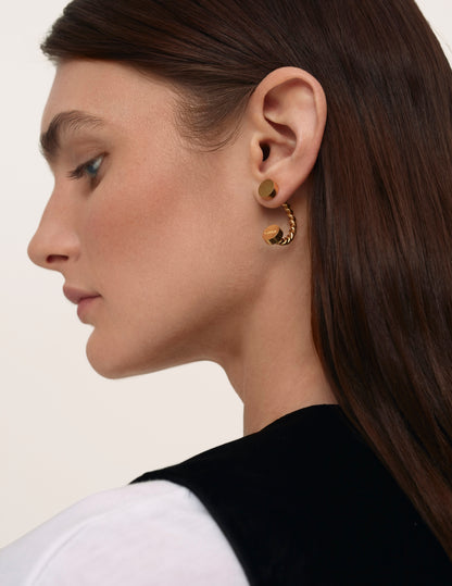Hryvna Gold Plated  earrings