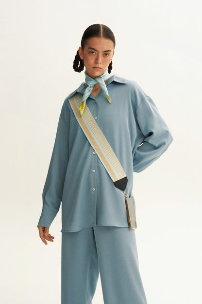 Woven Strap in Light Blue