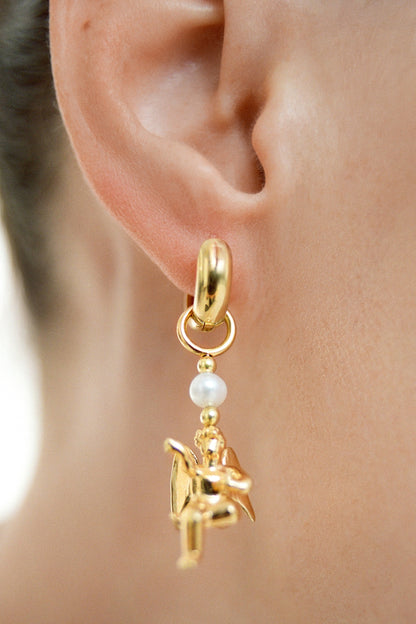 Angel Earrings-Pendants Set